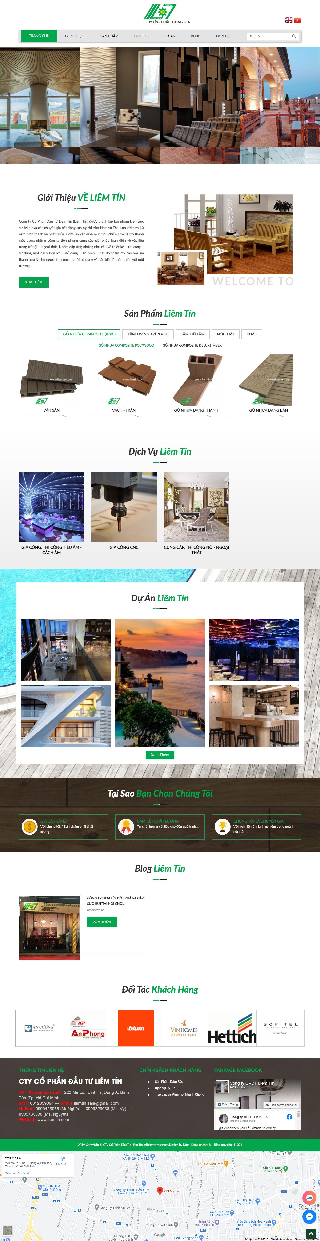 Thiết kế Website Web Huyện Phú Xuyên - liemtincom