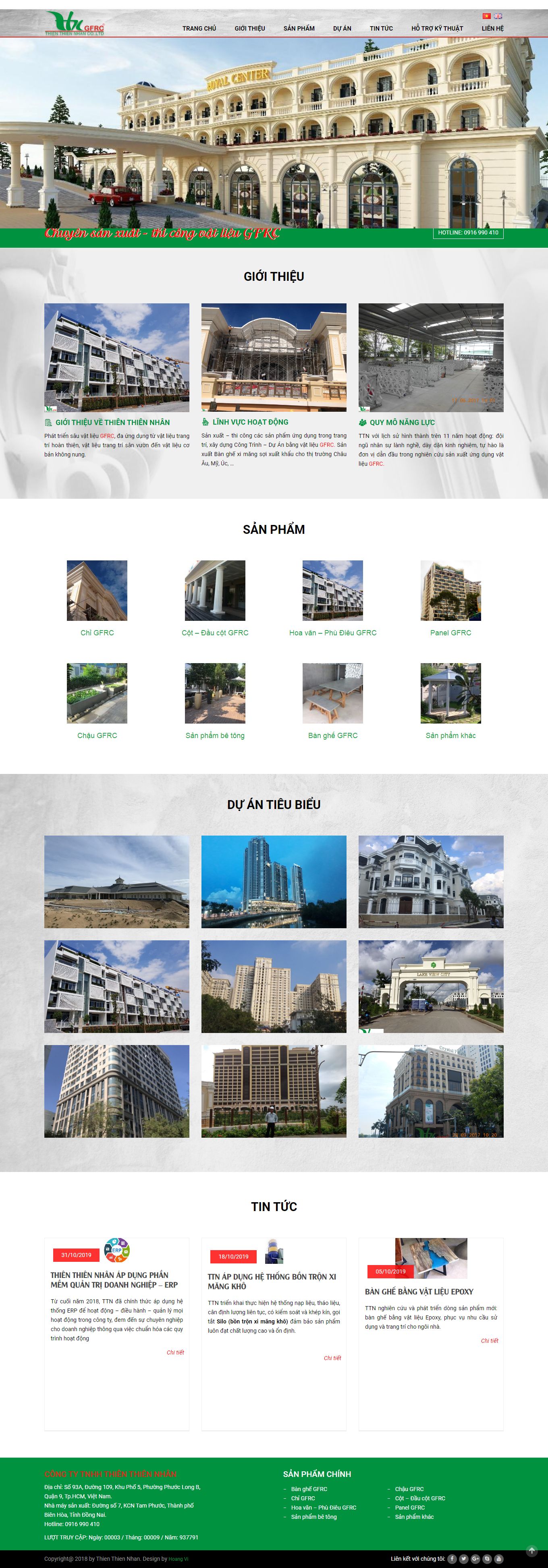 [gomsuhcm] Thiết kế Website Web Miền Bắc - gfrccomvn