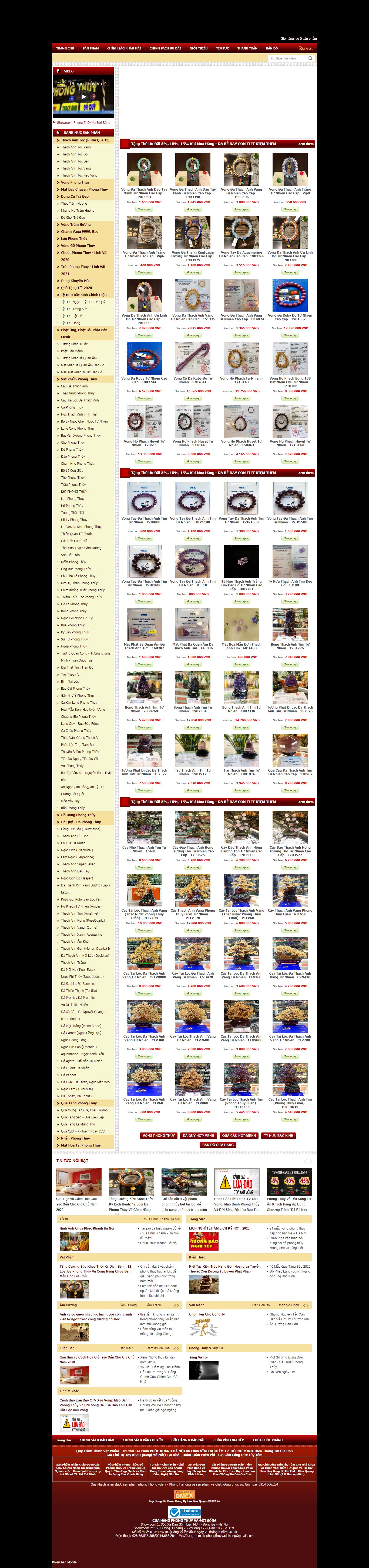 Thiết kế Website Web Huyện Chương Mỹ - phongthuyvadoisongcom