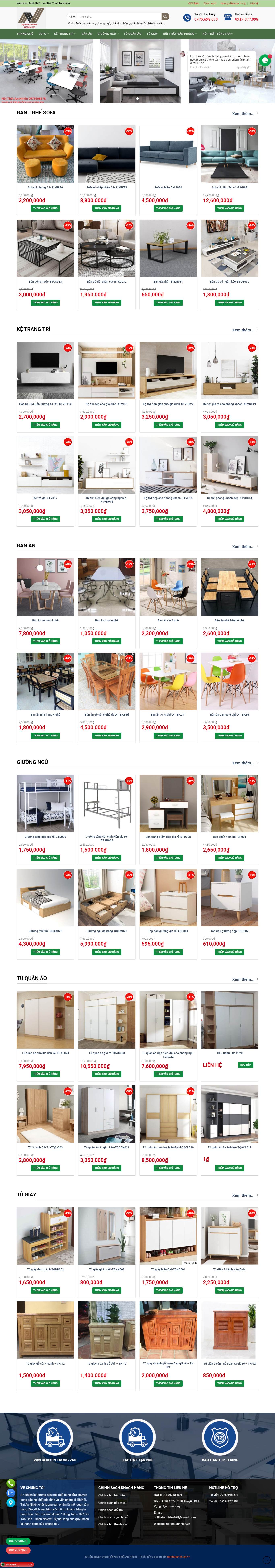 Thiết kế Website Web Huyện Chương Mỹ - noithatannhienvn