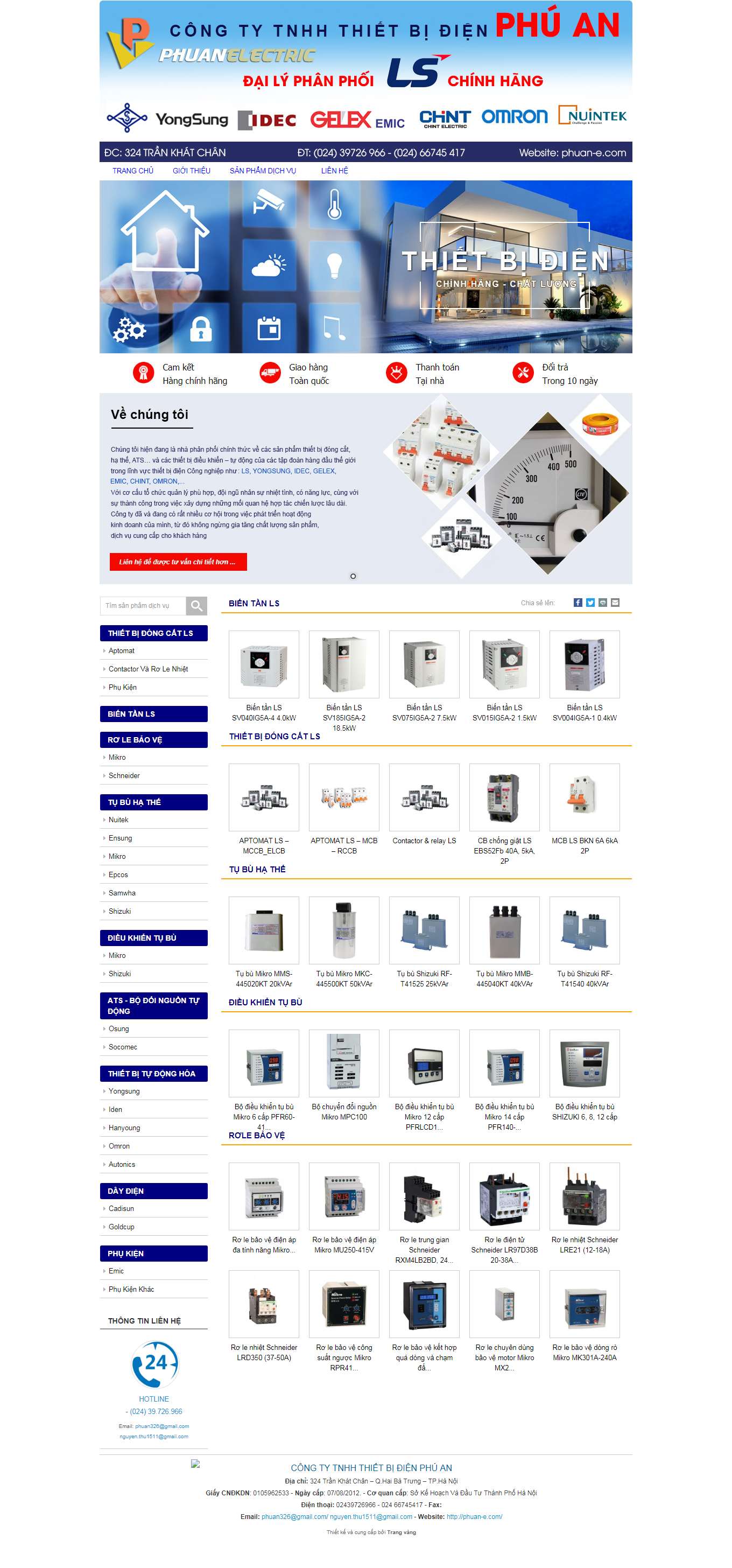 Thiết kế Website Web Miền Nam - phuan-ecom