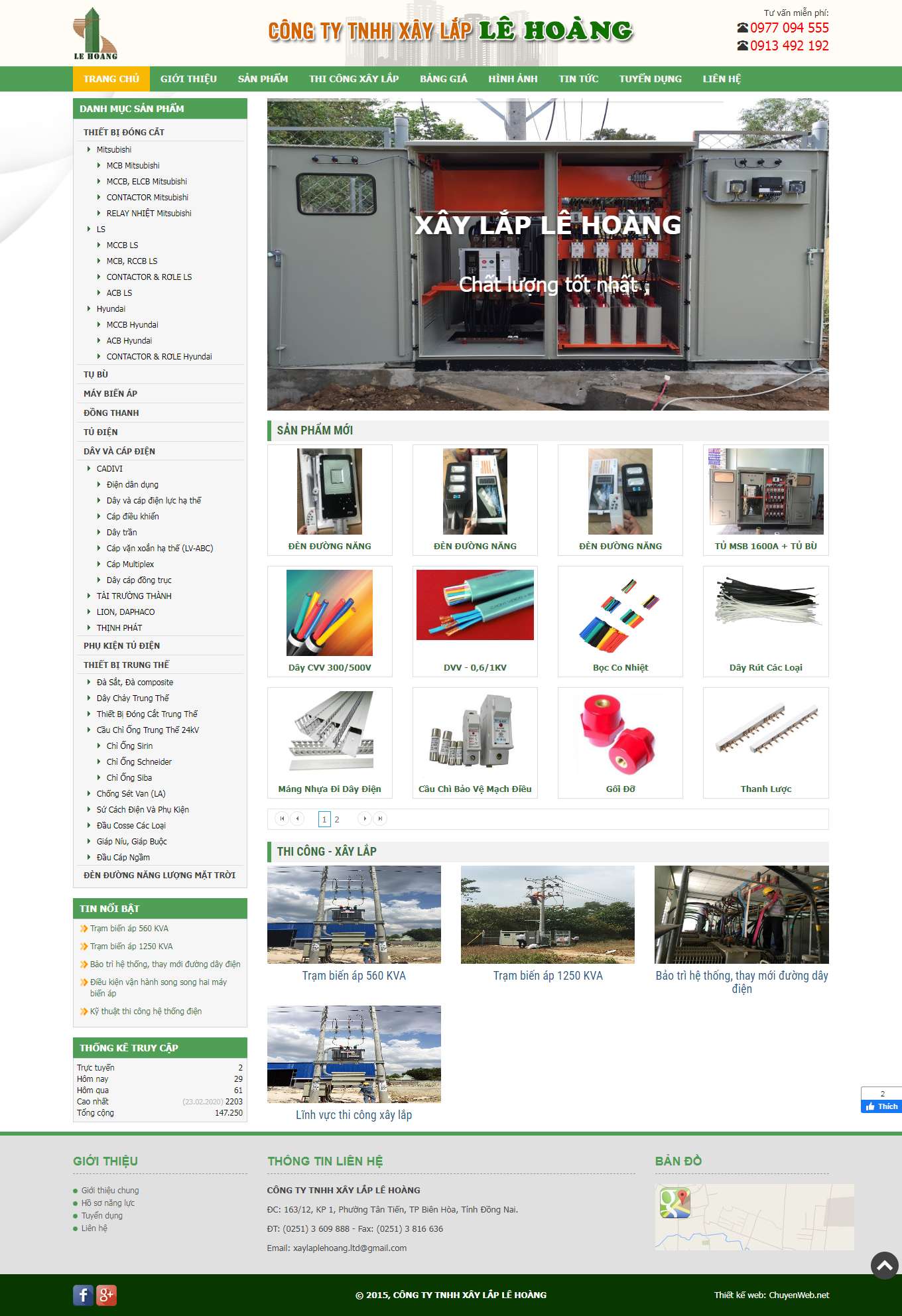 Thiết kế Website Web Bắc Giang - xaylaplehoangcom