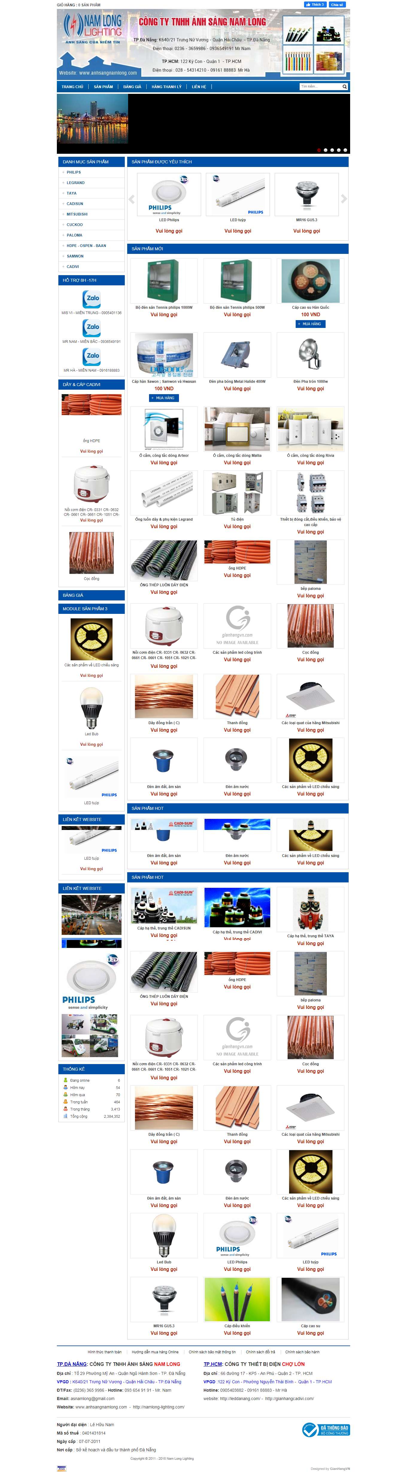 Thiết kế Website Web Bắc Ninh - anhsangnamlongcom
