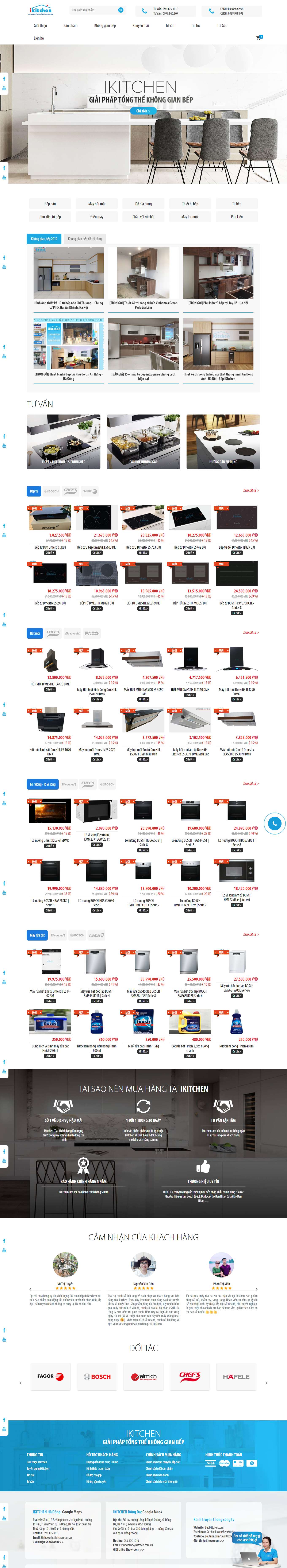 [doanhnhan] Thiết kế Website Web Bến Tre - bepikitchencom