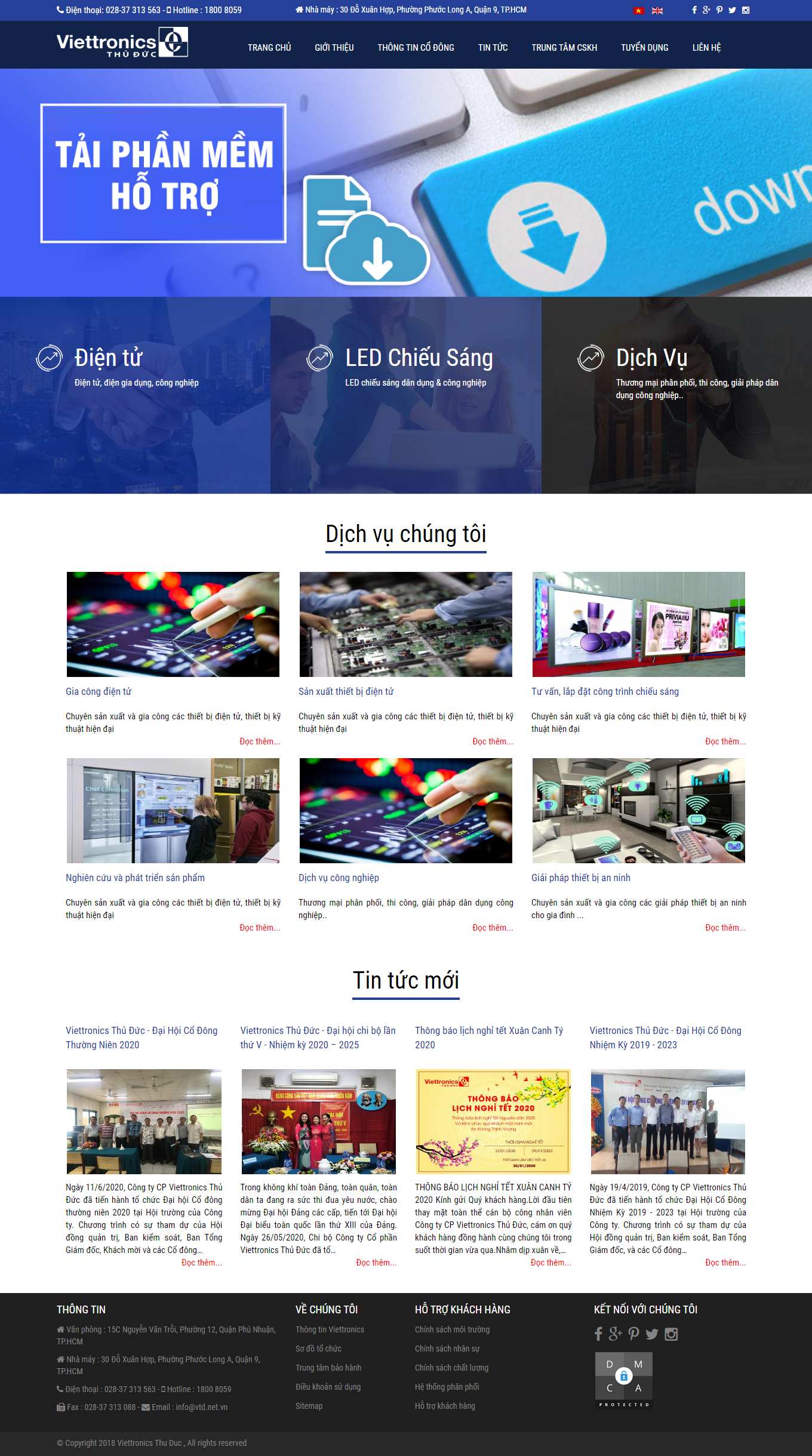 Thiết kế Website Web Bình Phước - vtdnetvn