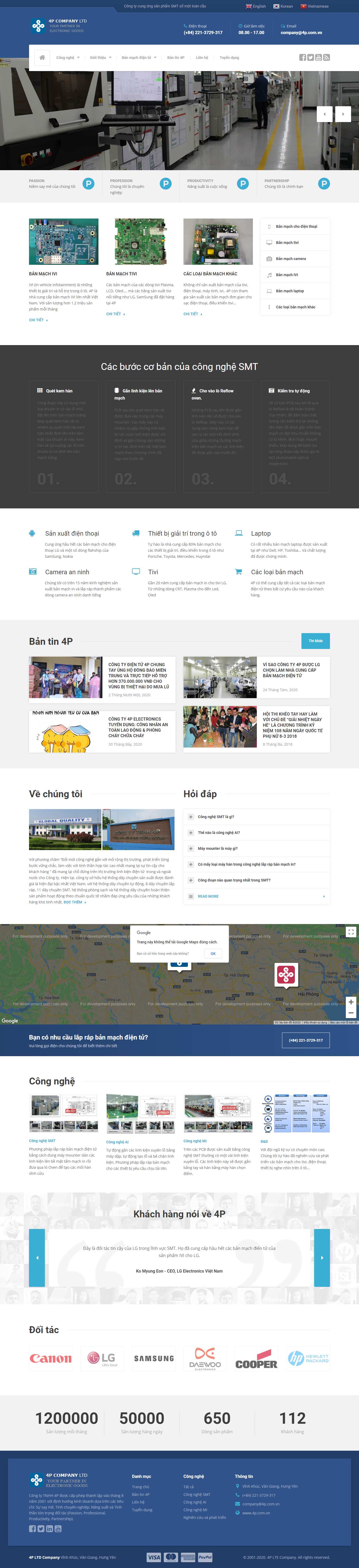 [hangdathat] Thiết kế Website Web Cà Mau - 4pcomvn