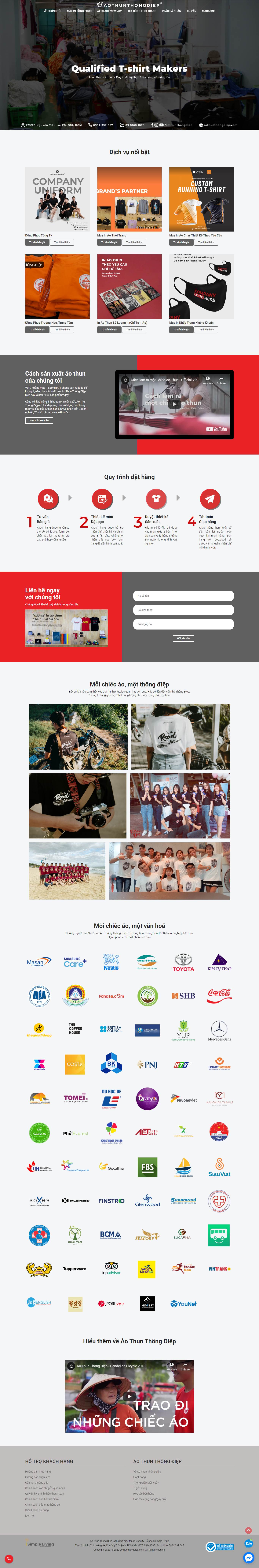 Thiết kế Website web in áo bóng đá - wwwaothunthongdiepcom