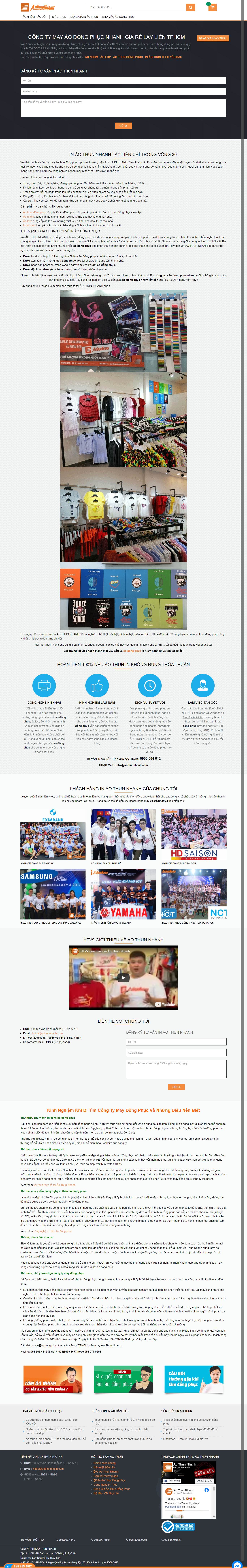 Thiết kế Website Web Vũng Tàu - aothunnhanhcom