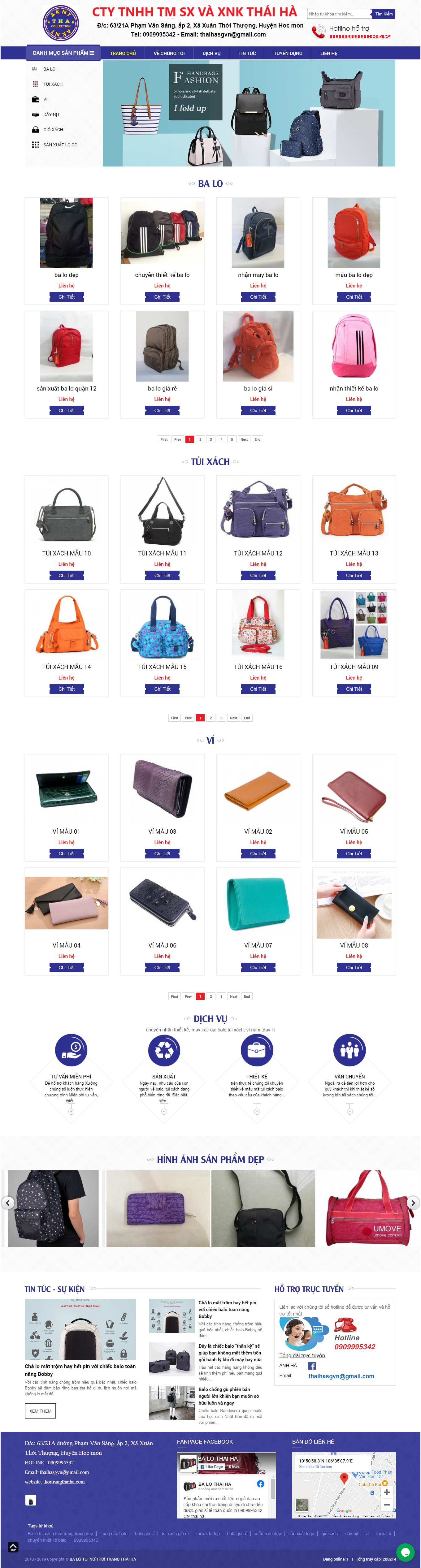 Thiết kế Website Web Đắk Lắk - thoitrangthaihacom