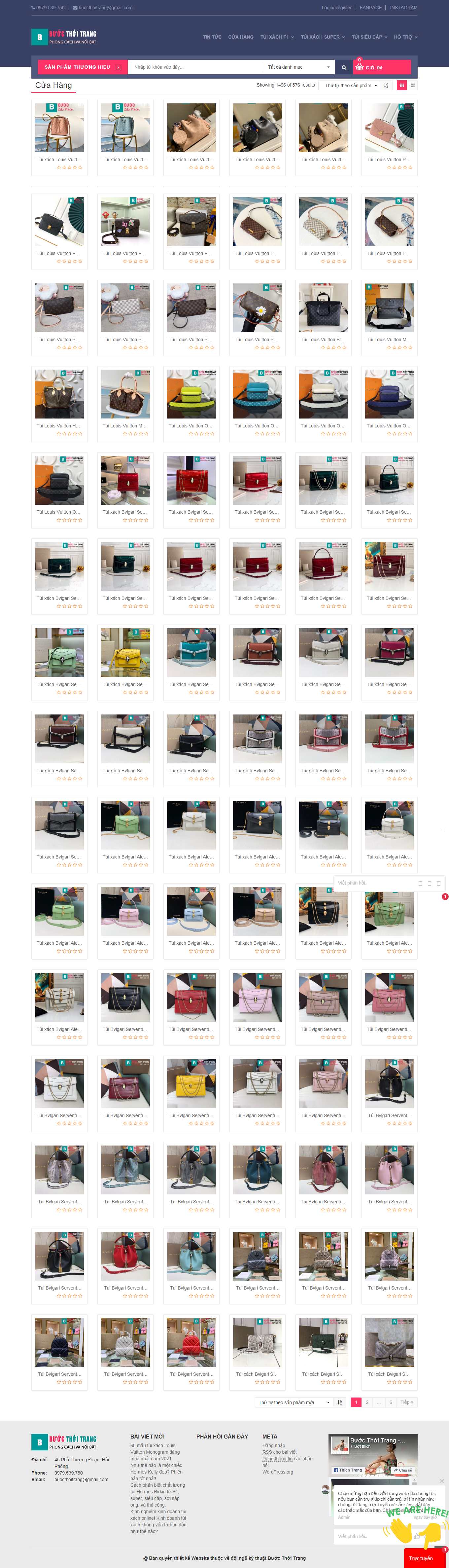 [baobitvah] Thiết kế Website Web Điện Biên - buocthoitrangcom