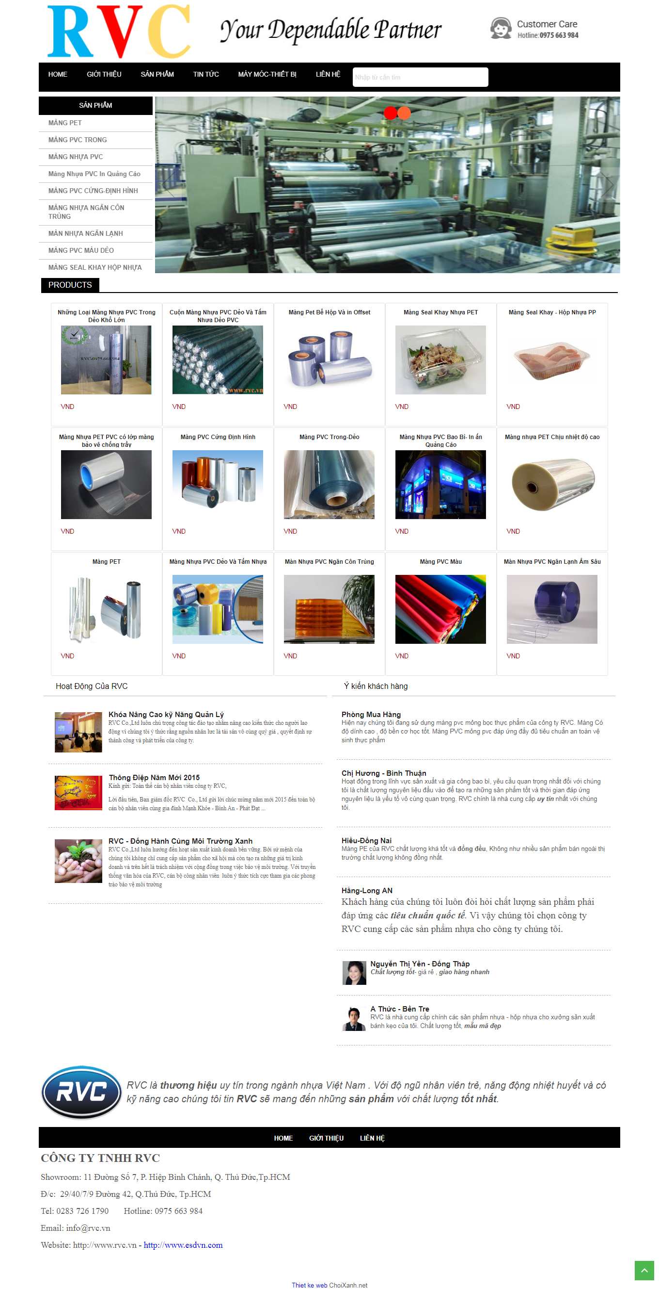 Thiết kế Website Web Gia Lai - rvcvn