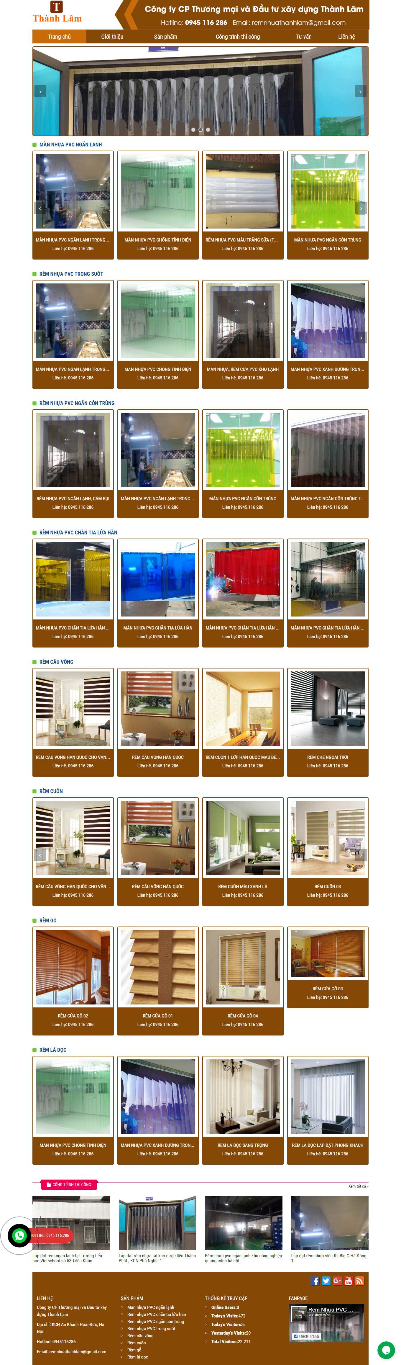 Thiết kế Website Web Hà Giang - thanhlamvn