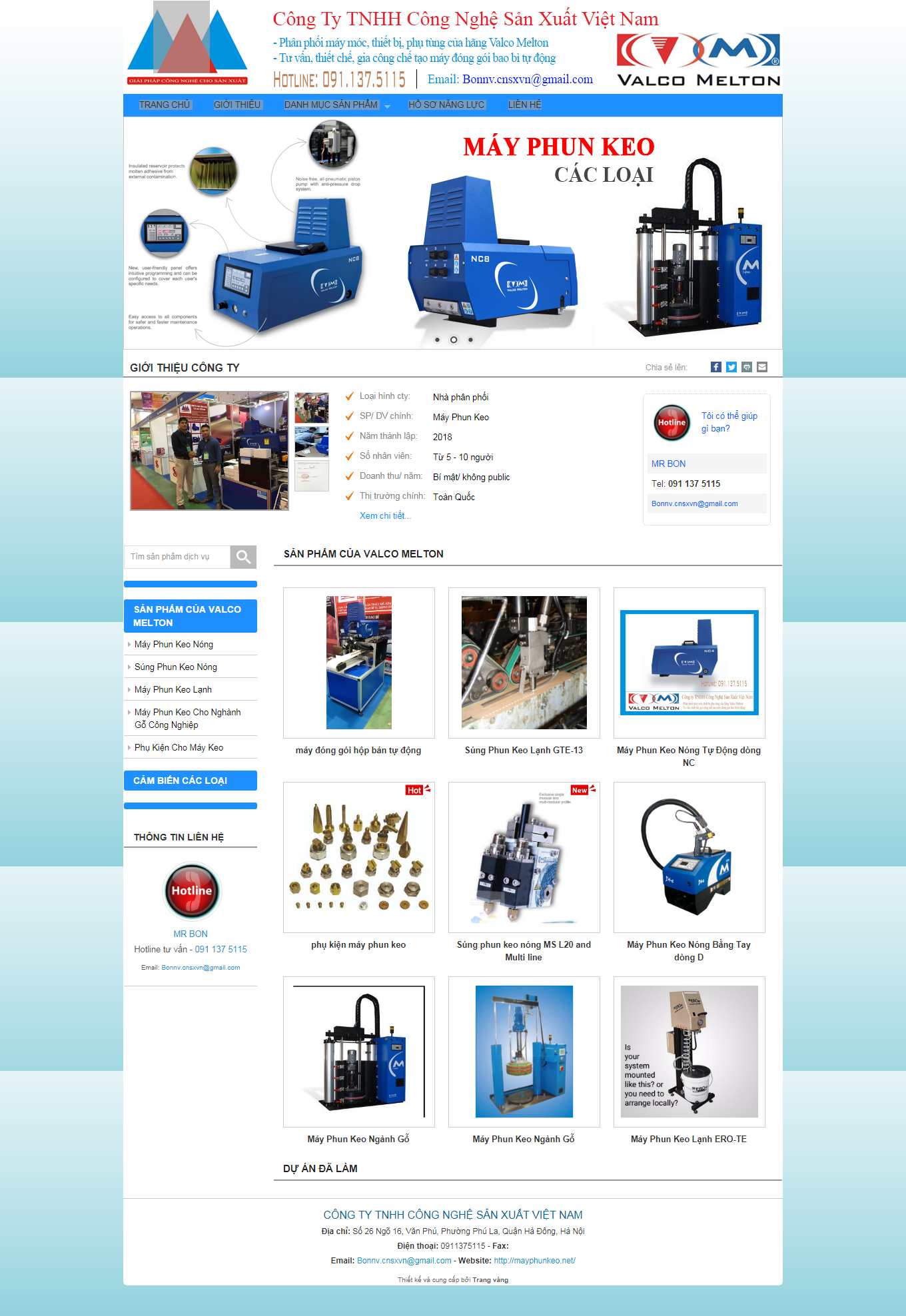 Thiết kế Website Web Hà Giang - mayphunkeonet