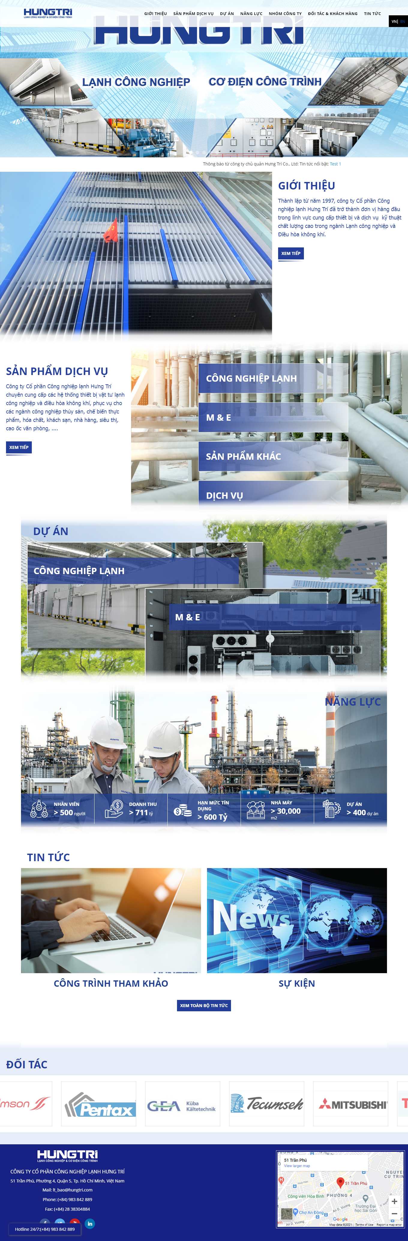 Thiết kế Website Web Hà Nam - hungtricom