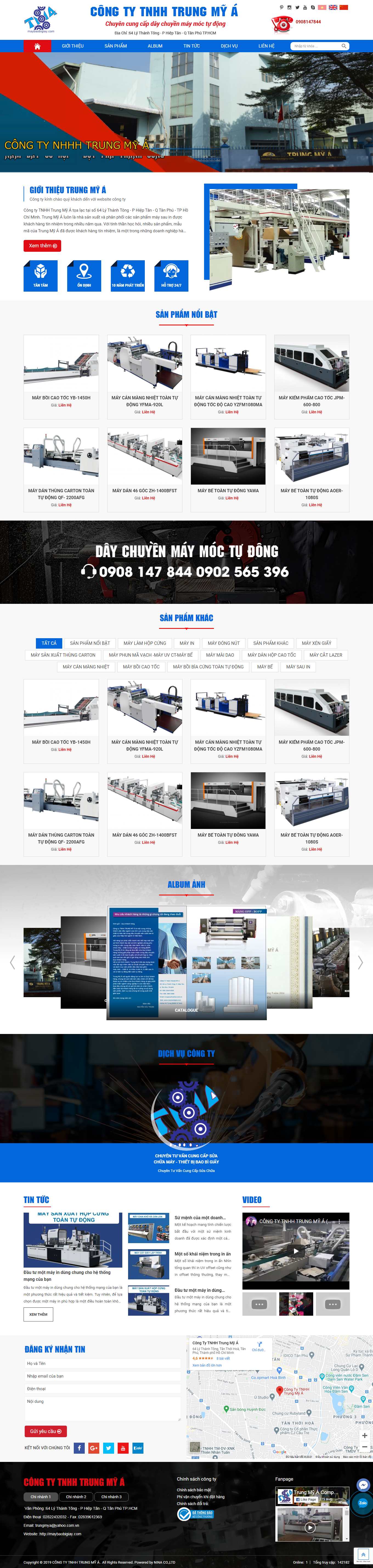 Thiết kế Website Web Hà Nam - wwwmaybaobigiaycom