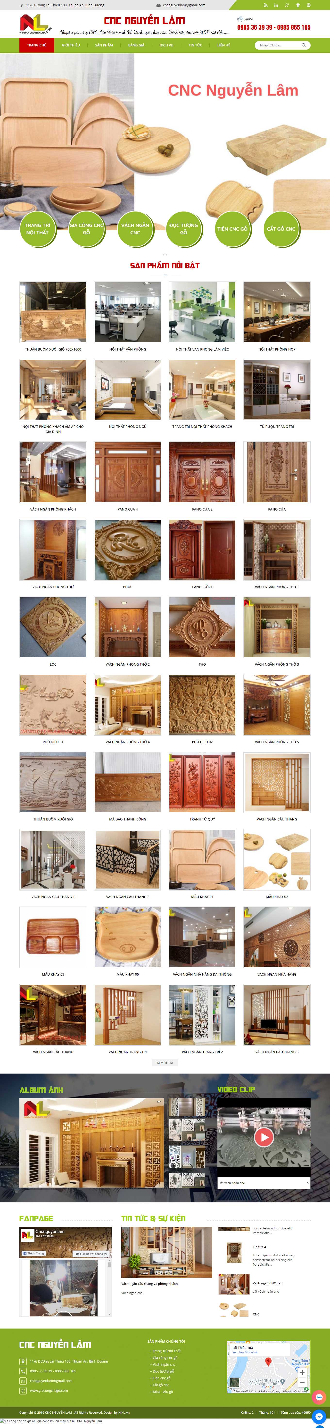 Thiết kế Website Web Hà Tĩnh - giacongcncgocom