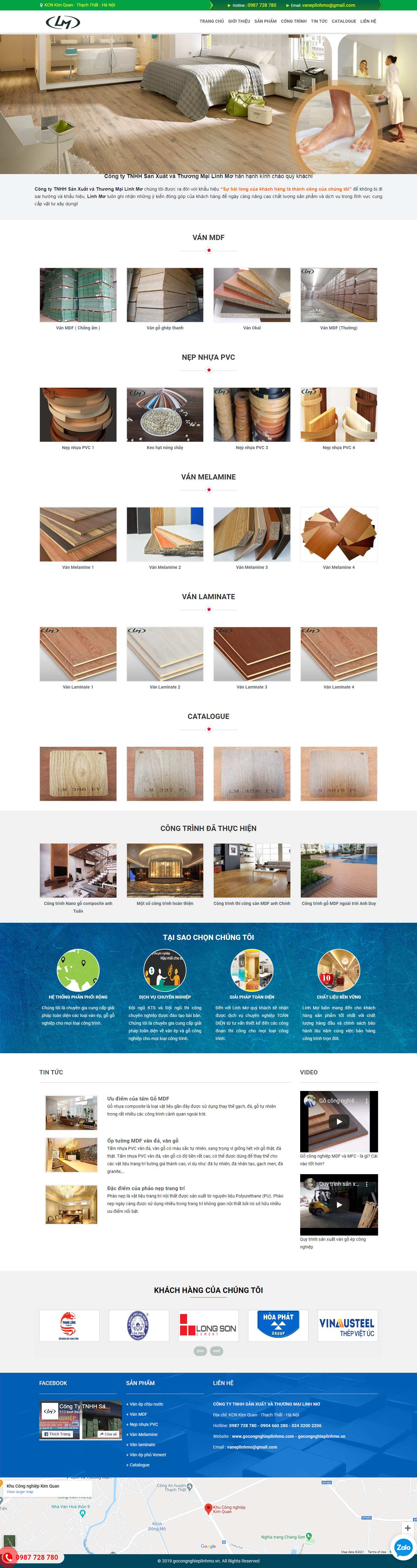 Thiết kế Website Web Thành phố Hồ Chí Minh - gocongnghieplinhmovn