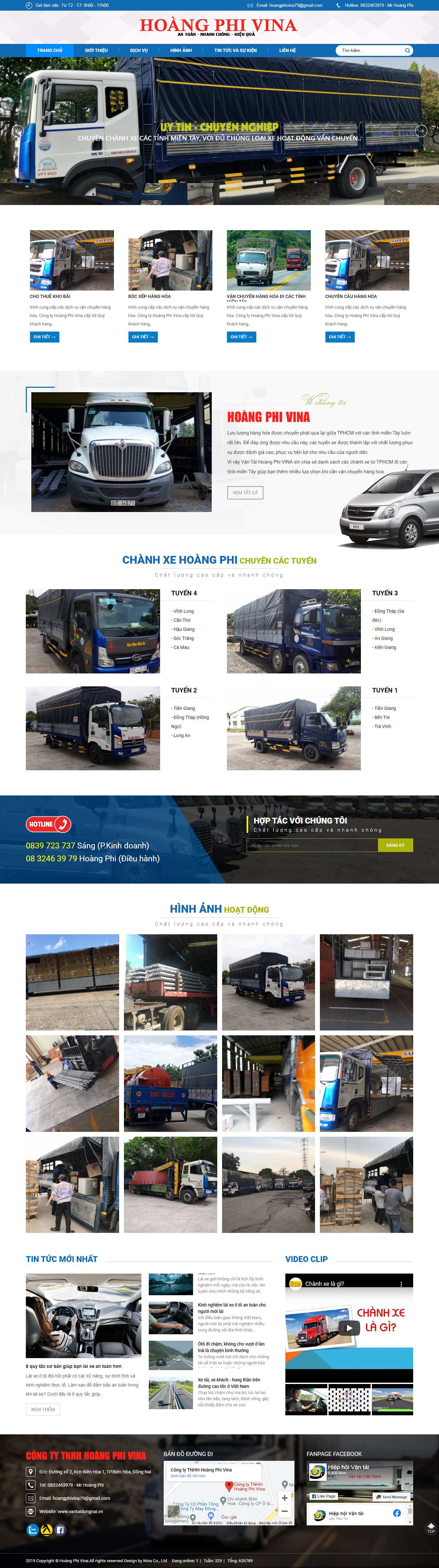 Thiết kế Website Web Kiên Giang - vantaidongnaivn