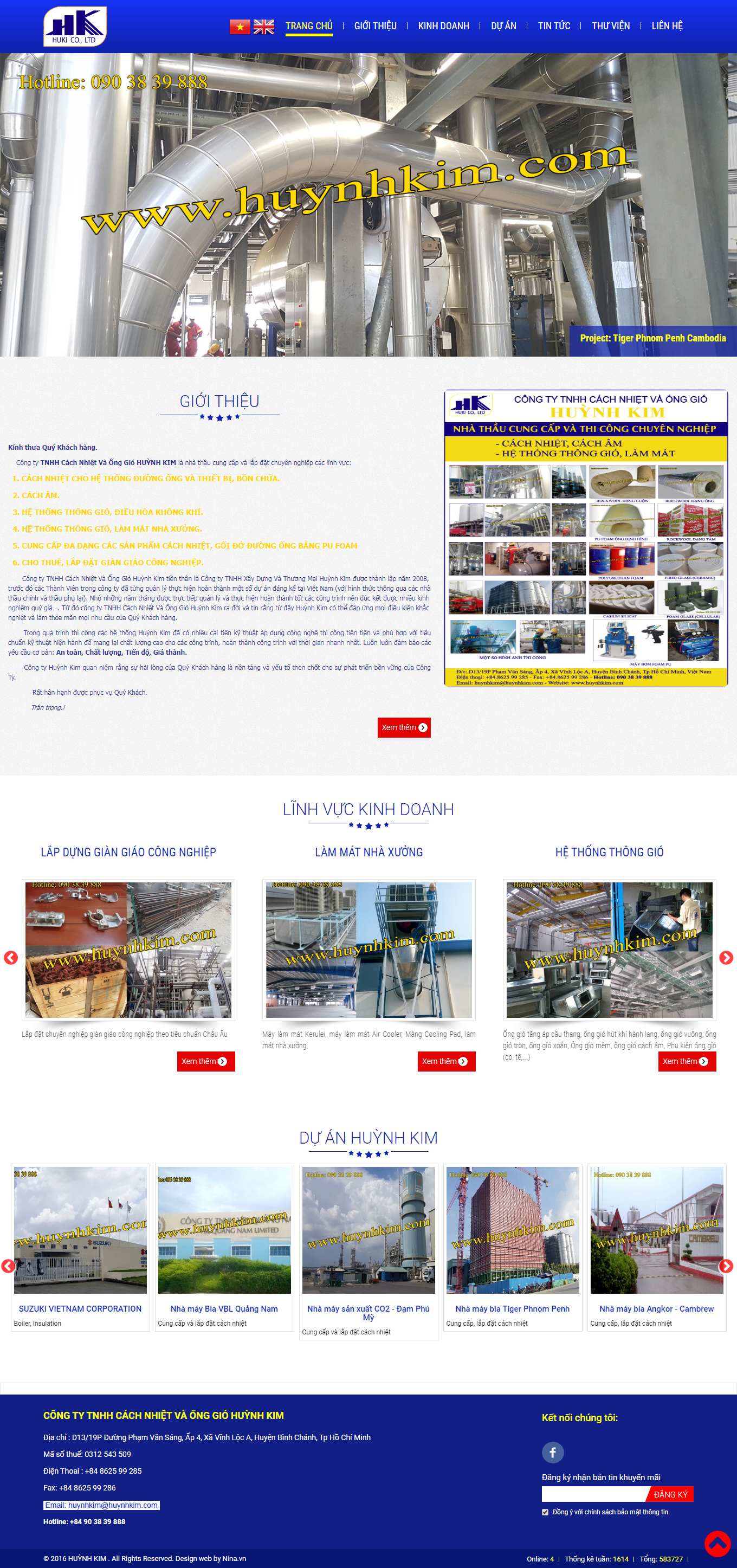 Thiết kế Website Web Lai Châu - huynhkimcom