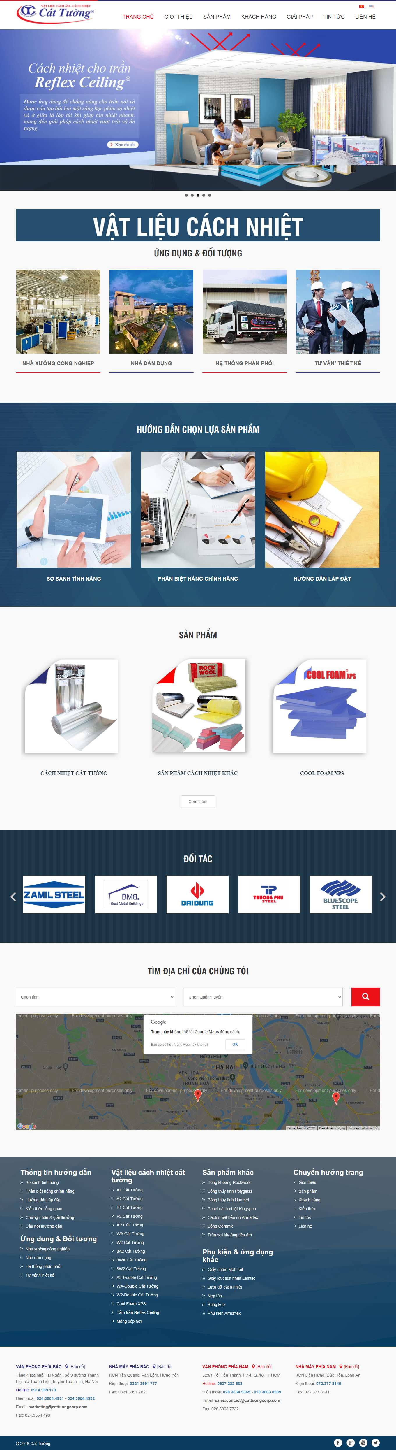 Thiết kế Website Web Lào Cai - wwwcattuongcorpcom