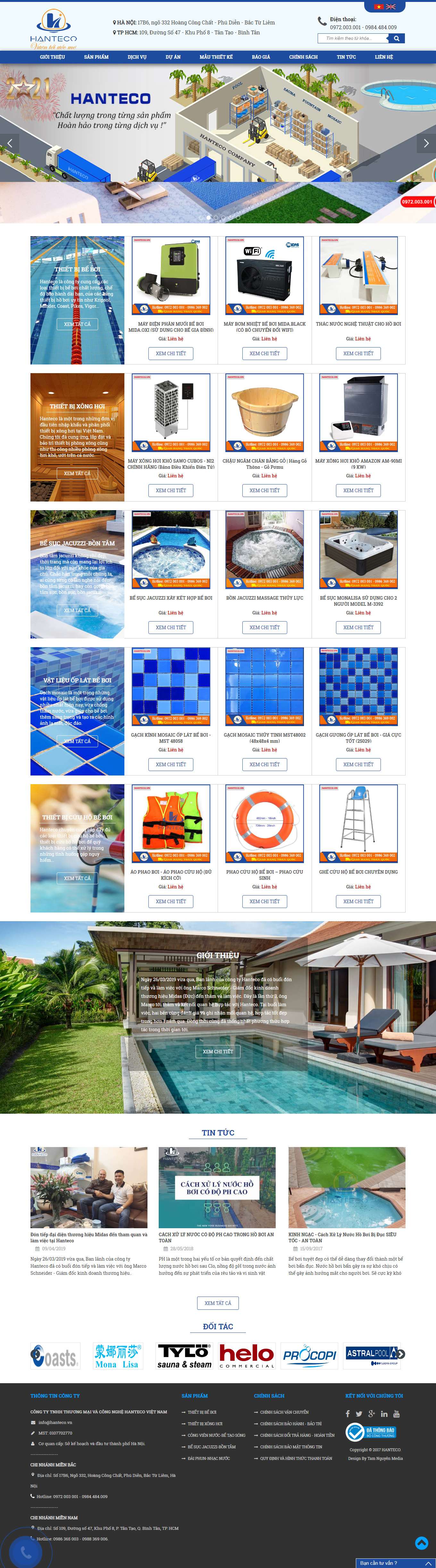 Thiết kế Website Web Lạng Sơn - hantecovn