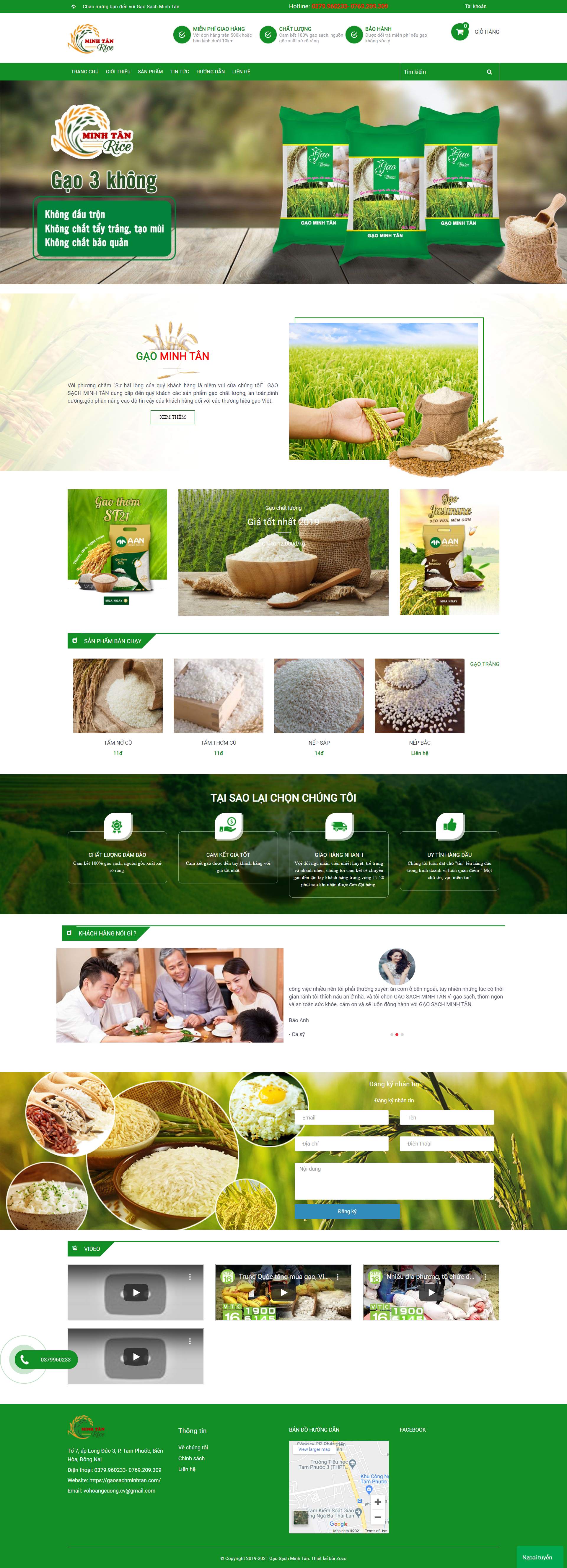 [sieuthida] Thiết kế Website Web Nam Định - gaosachminhtancom