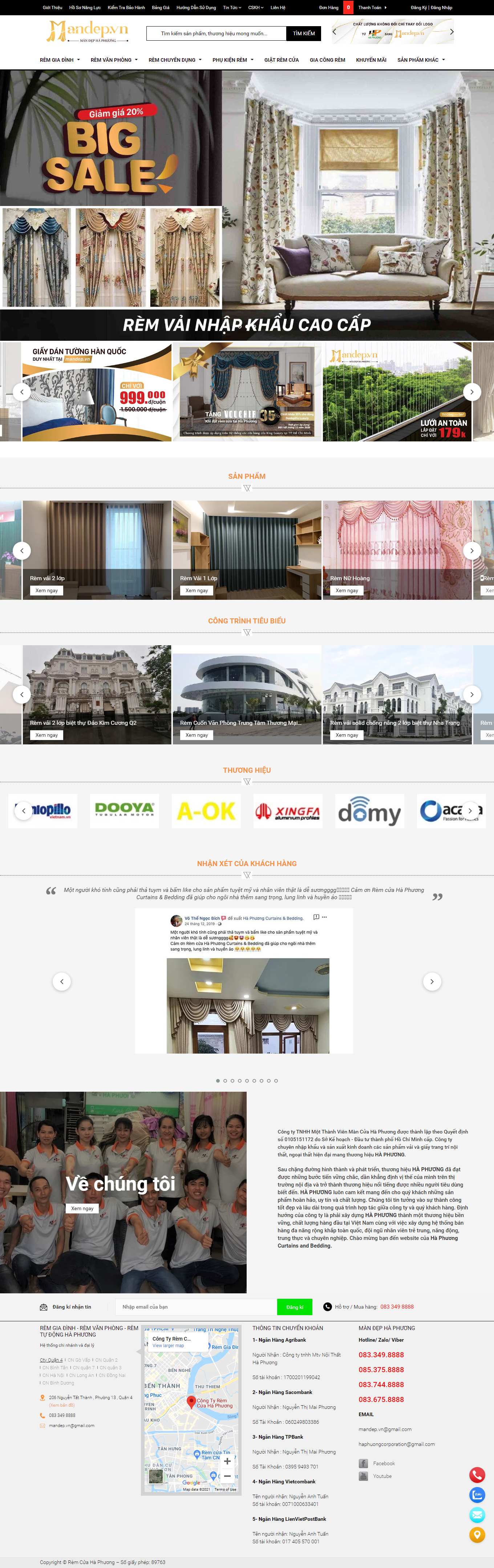 Thiết kế Website Web Nghệ An - mandepvn