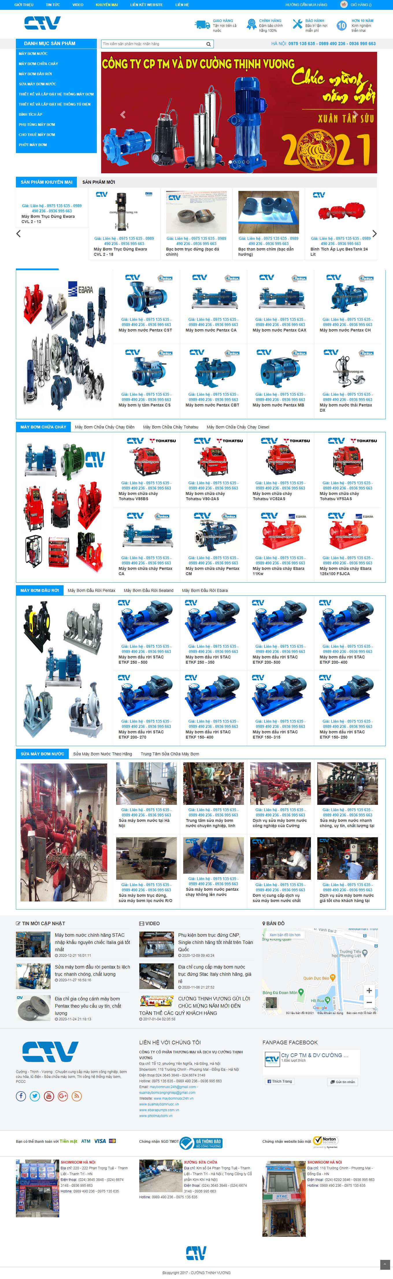 Thiết kế Website Web Nghệ An - cuongthinhvuongvn