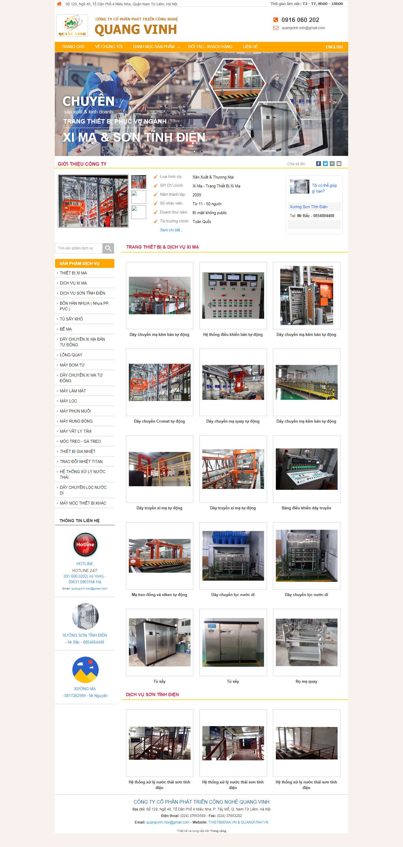 Thiết kế Website Web Phú Thọ - wwwquangvinhvn