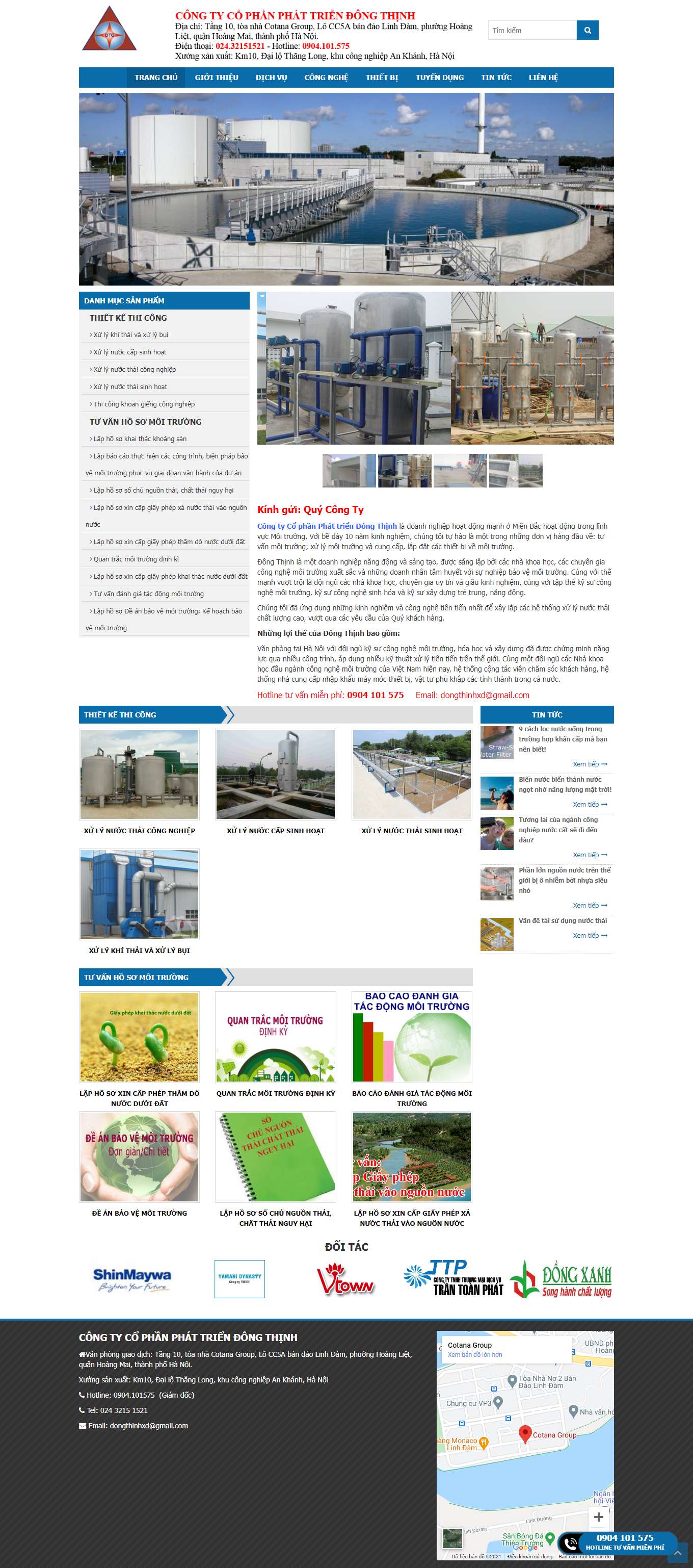 Thiết kế Website Web Phú Thọ - dongthinhcomvn