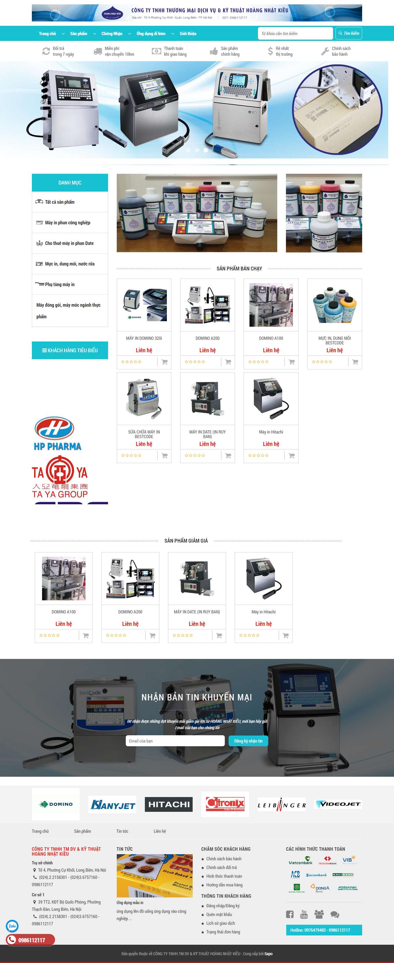 Thiết kế Website Web Quảng Bình - hoangnhatkieucom