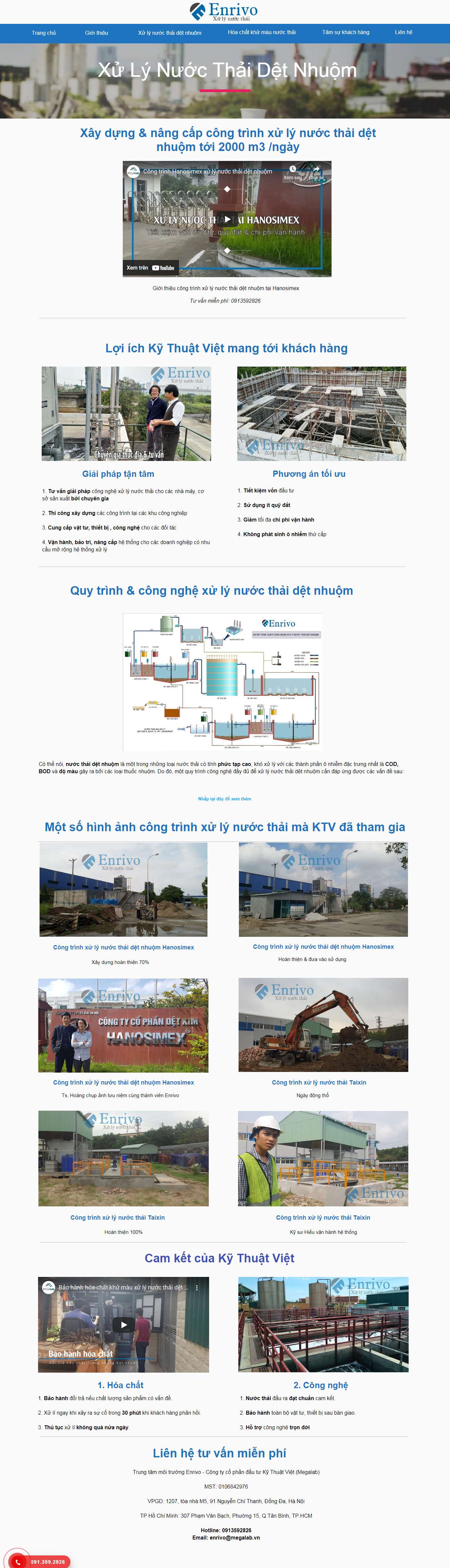 Thiết kế Website Web Quảng Nam - enrivocomvn