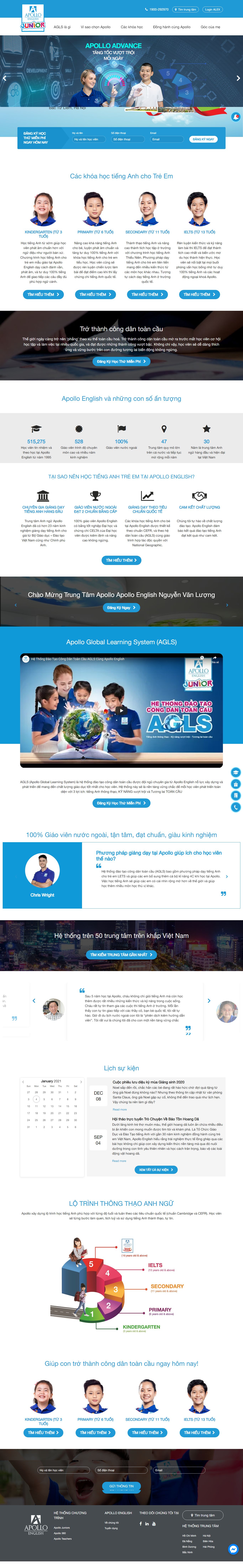 Thiết kế Website Web Quảng Trị - apolloeduvn