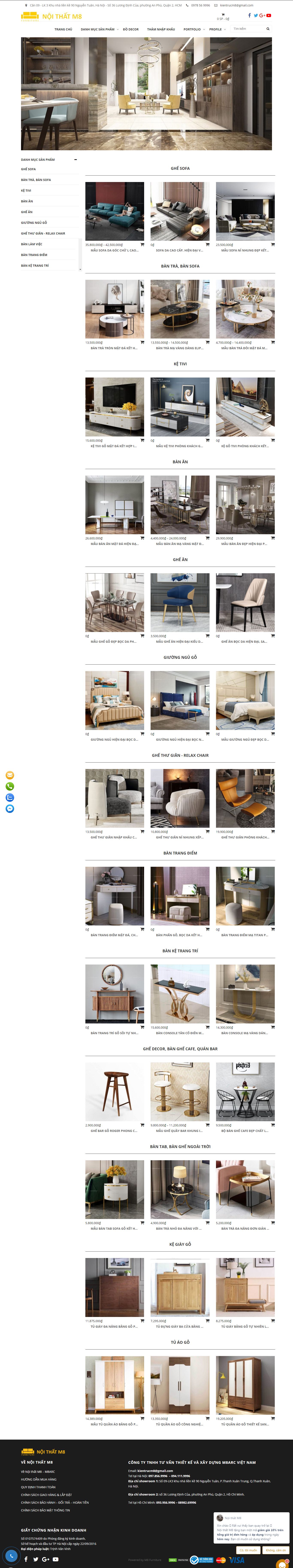 Thiết kế Website Web Tây Ninh - noithatm8com