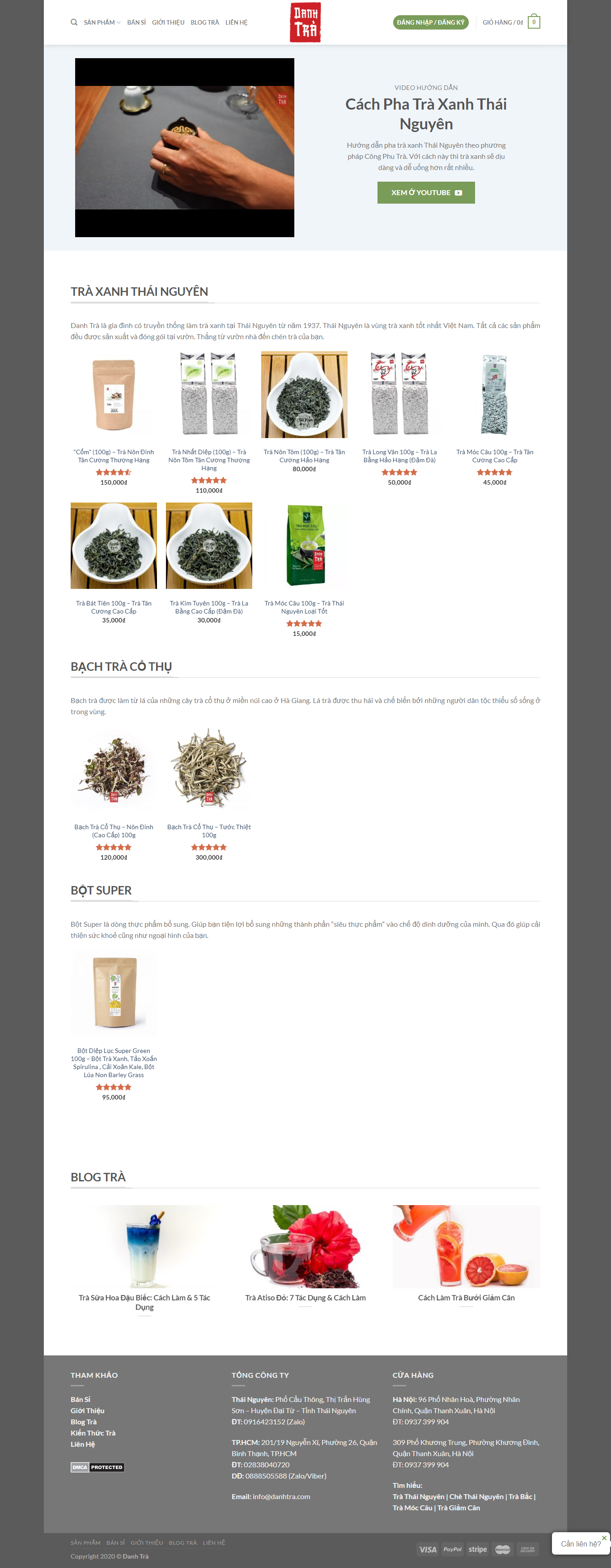 Thiết kế Website Web Thái Nguyên - danhtracom