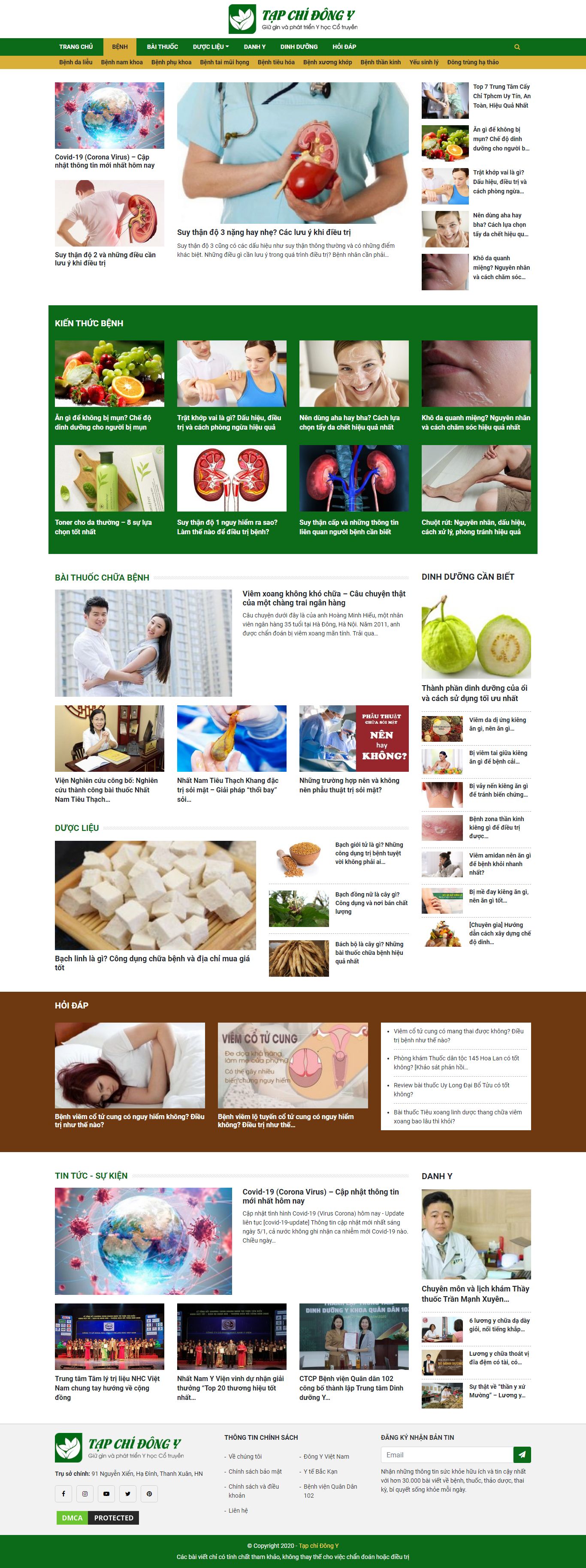 Thiết kế Website Web Tuyên Quang - wwwtapchidongyorg