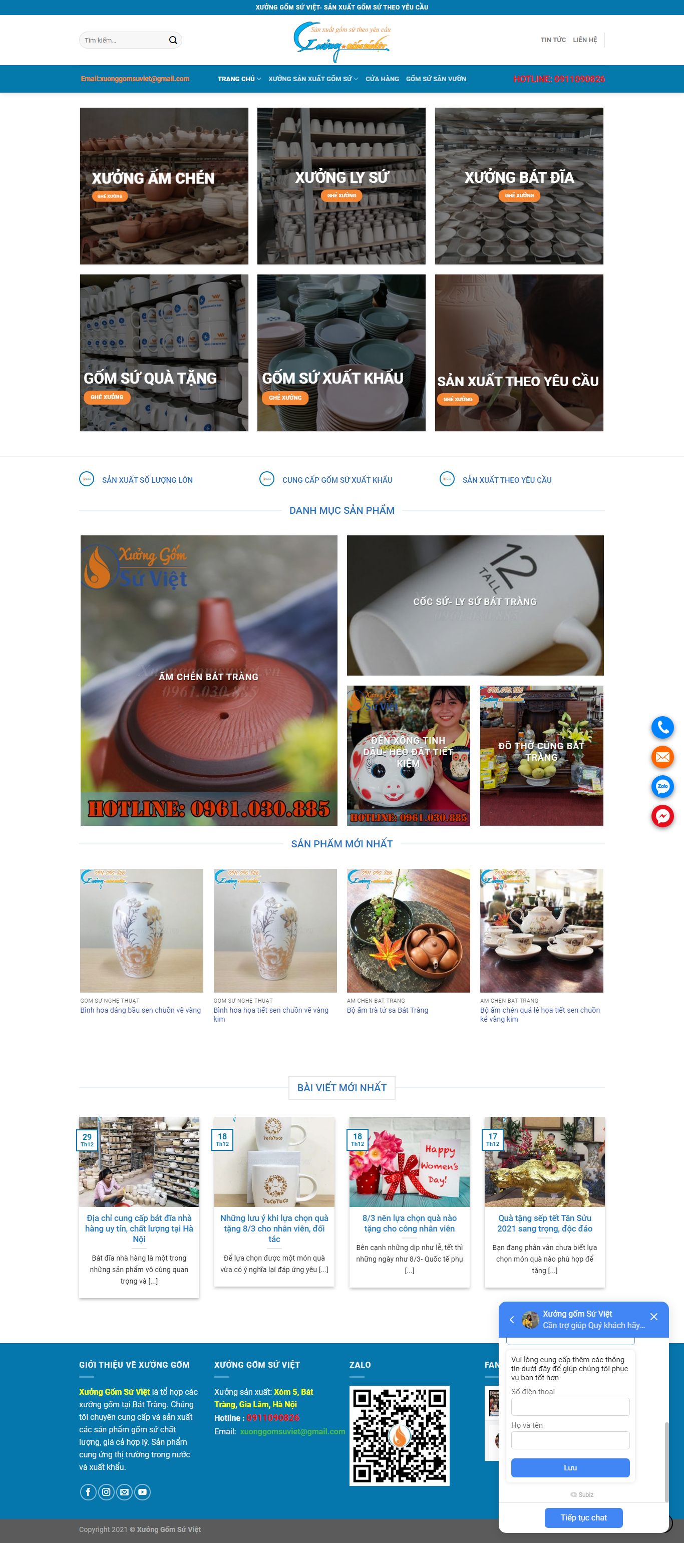 Thiết kế Website Web Quận 1 - xuonggomsuvietvn