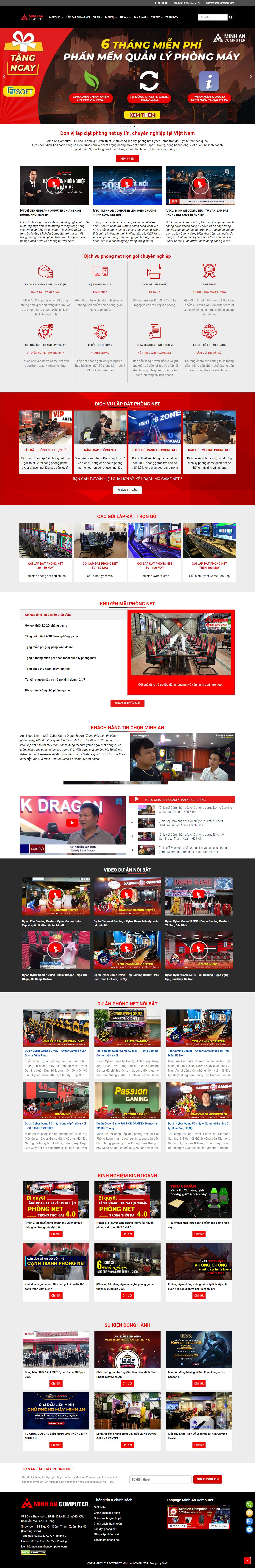 Thiết kế Website Web Quận 4 - phongnetchuyennghiepcom