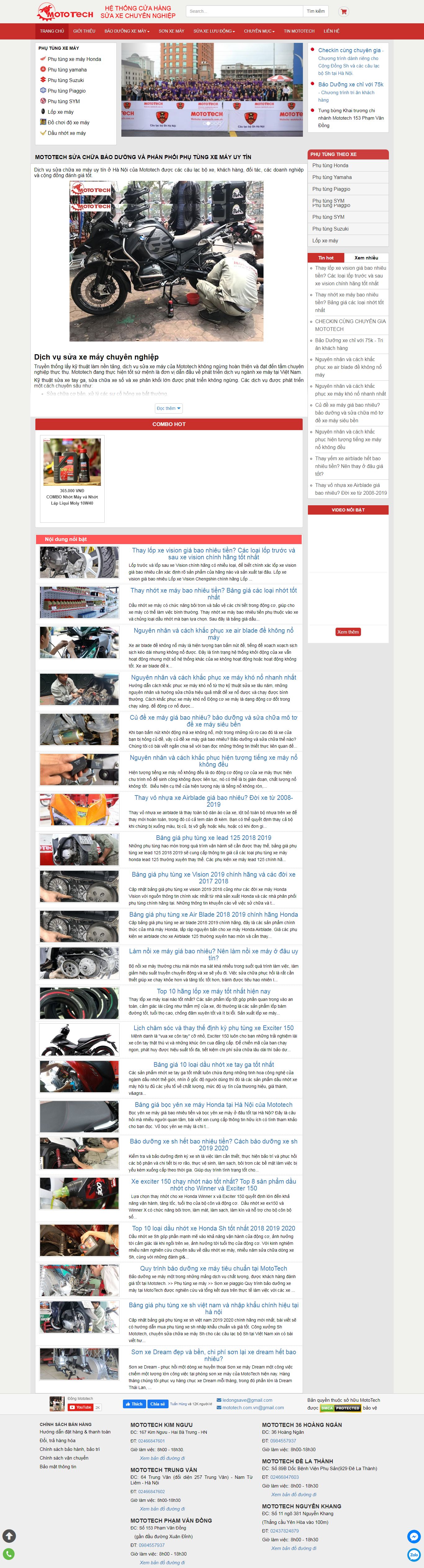 [tinmoi] Thiết kế Website Web Quận 6 - mototechcomvn