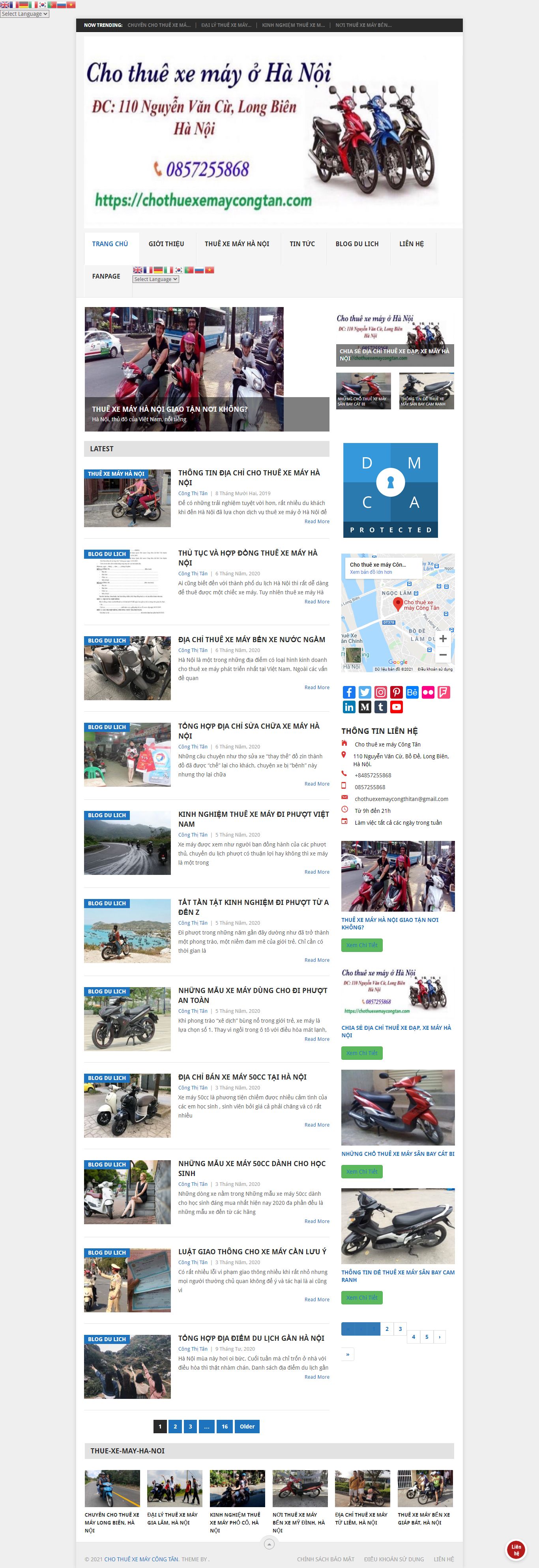 [cuuhoxemay24h] Thiết kế Website Web Quận 7 - chothuexemaycongtancom