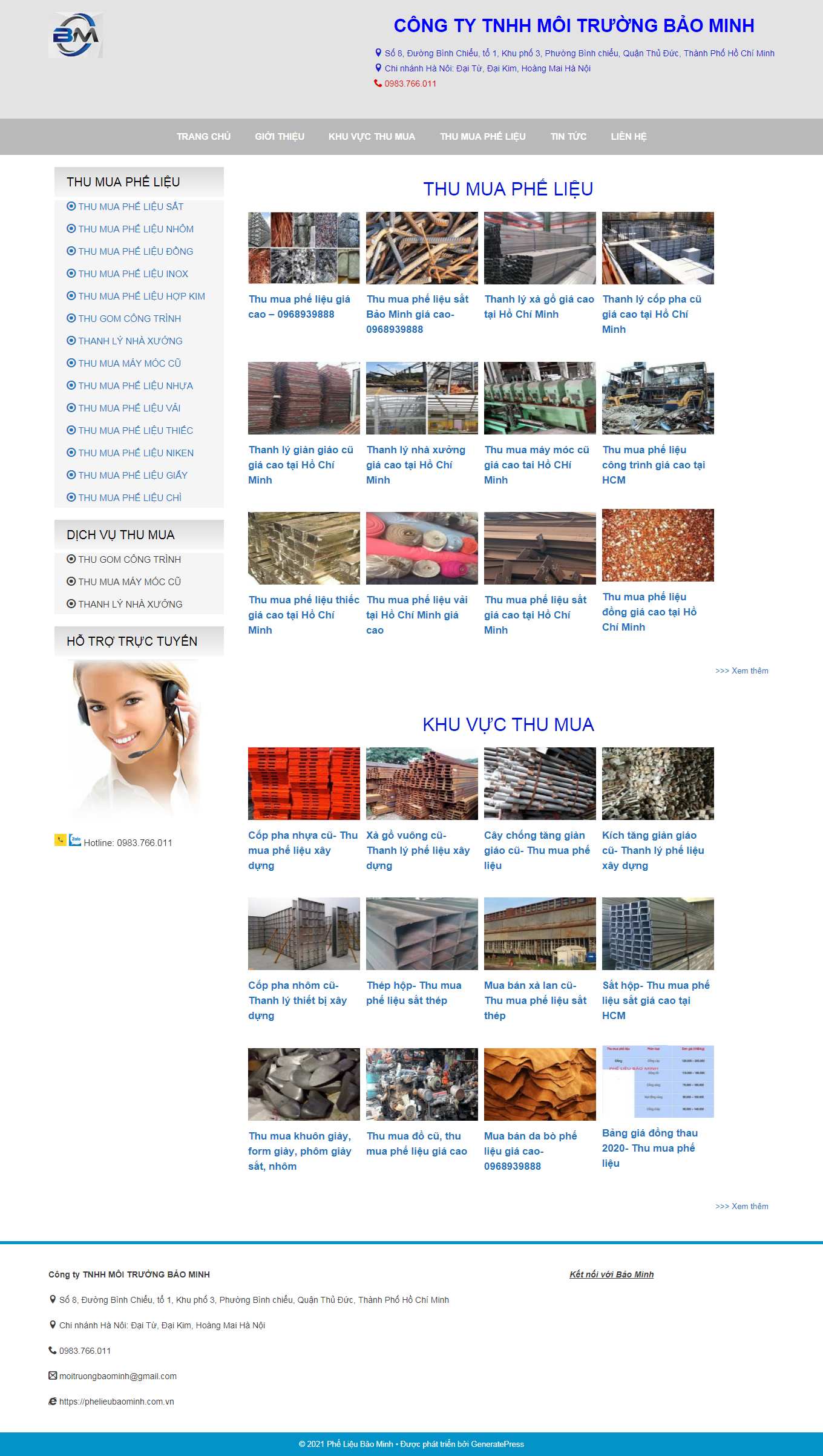 [mayin3d] Thiết kế Website Web Quận 11 - phelieubaominhcom