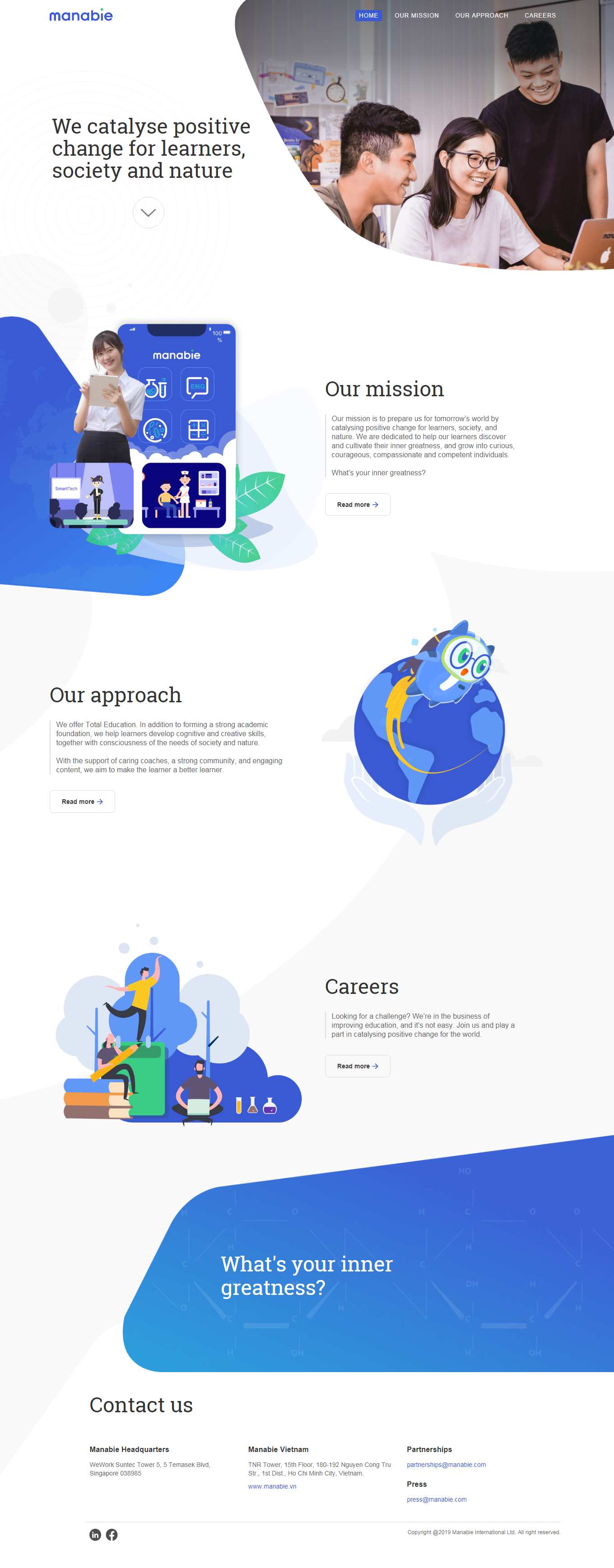 Thiết kế Website Web quận Bình Thạnh - manabiecom