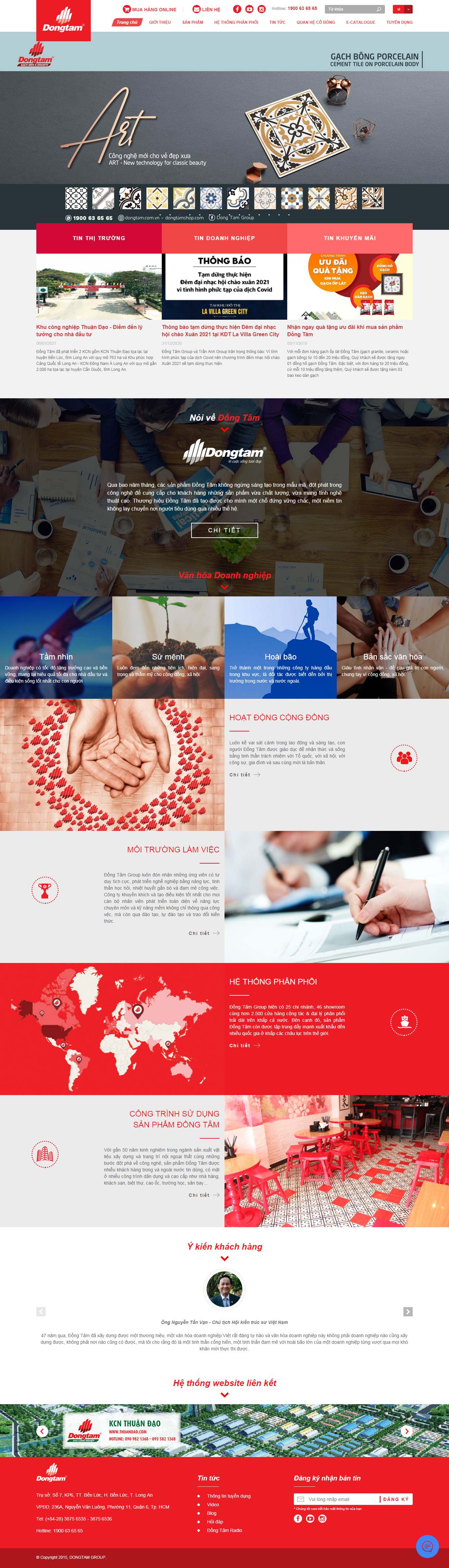 Thiết kế Website Web quận Phú Nhuận - dongtamcomvn