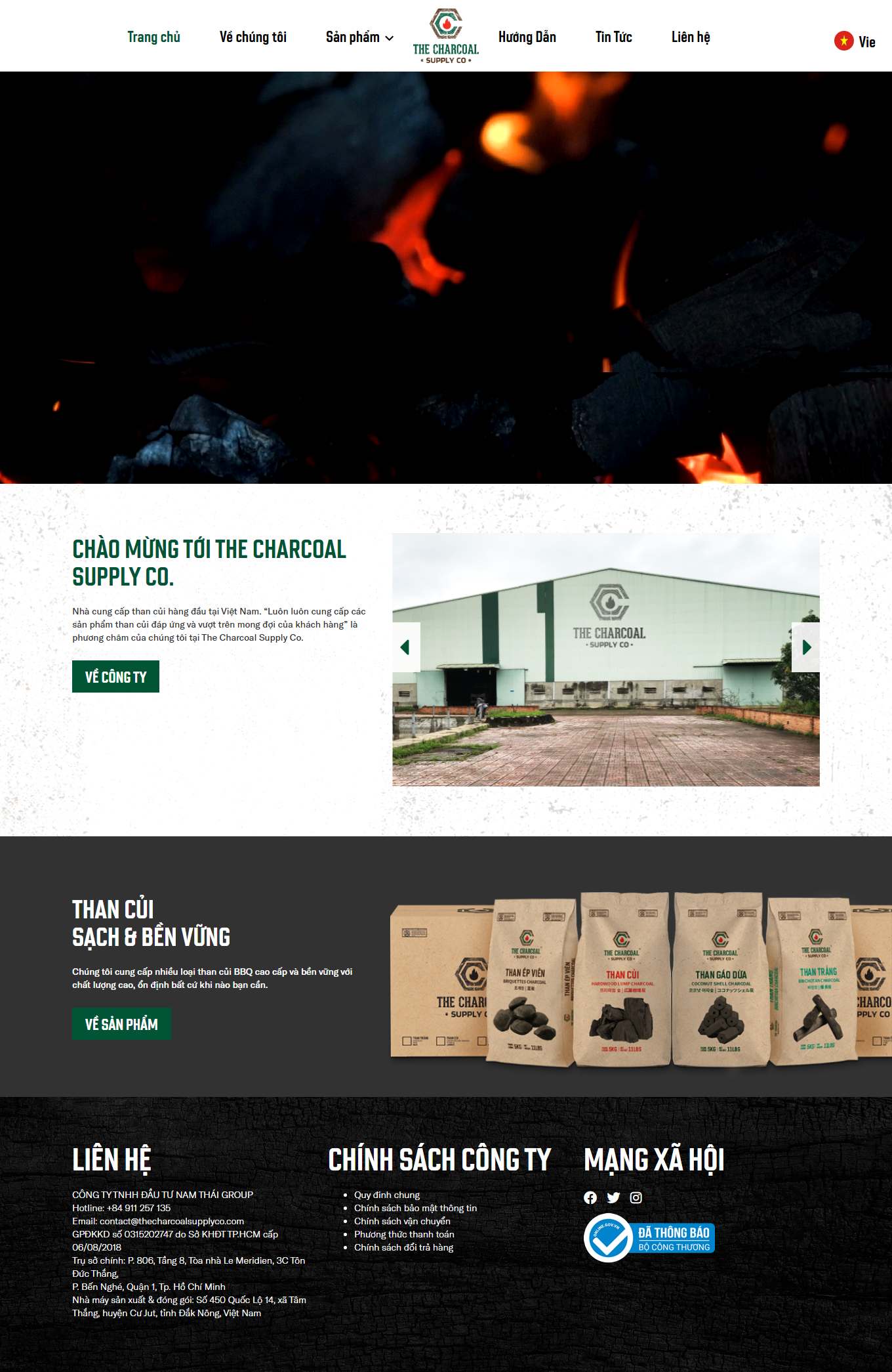Thiết kế Website Web quận Tân Bình - thecharcoalsupplycocom
