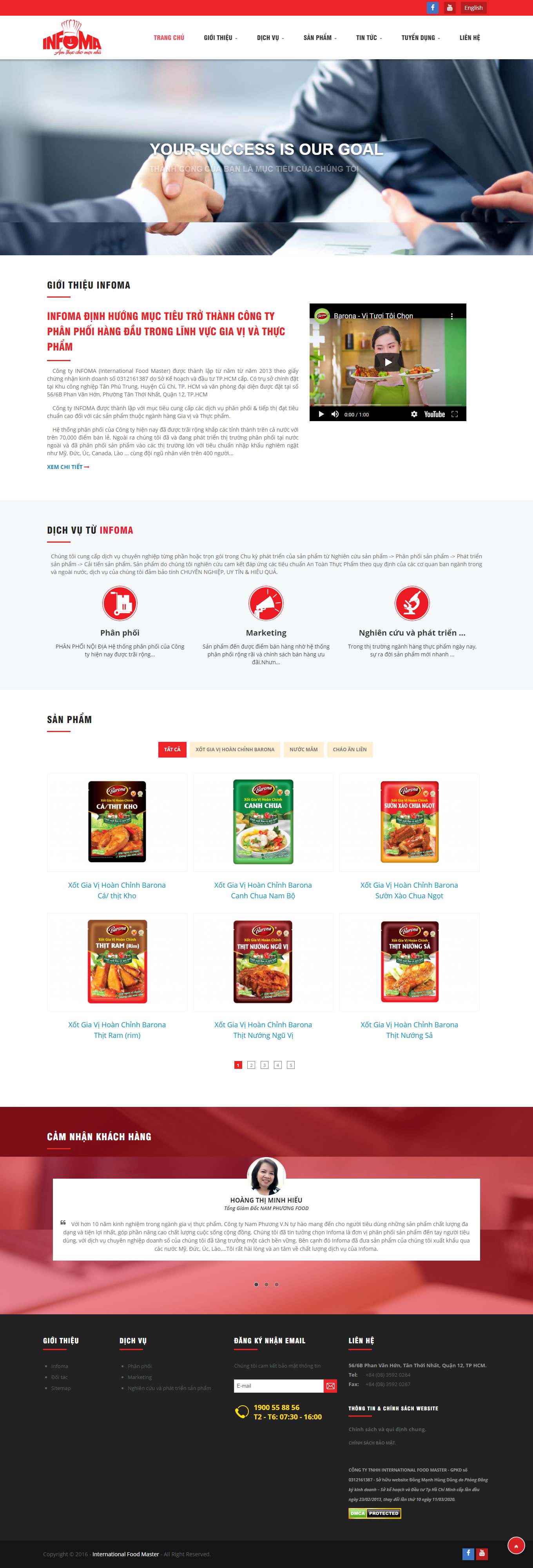 Thiết kế Website Web quận Tân Phú - infomavn