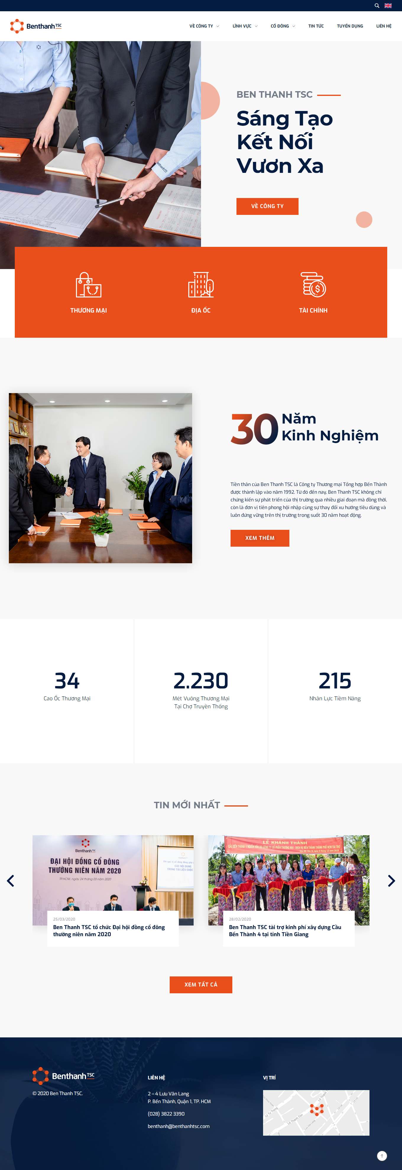 [ngoinhathanhtuyen] Thiết kế Website Web quận Thủ Đức - benthanhtsccom