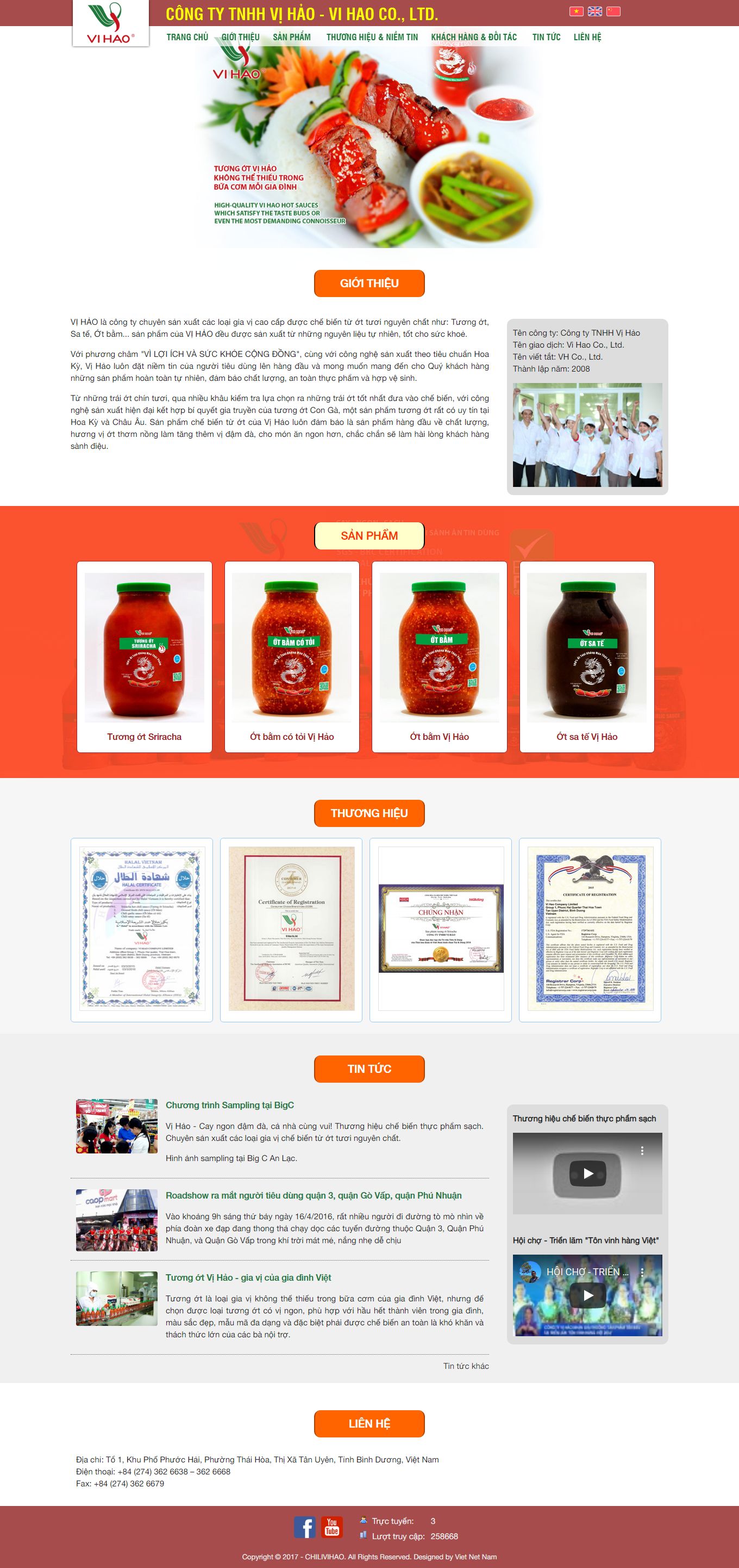 Thiết kế Website Web huyện Bình Chánh - chilivihaocom