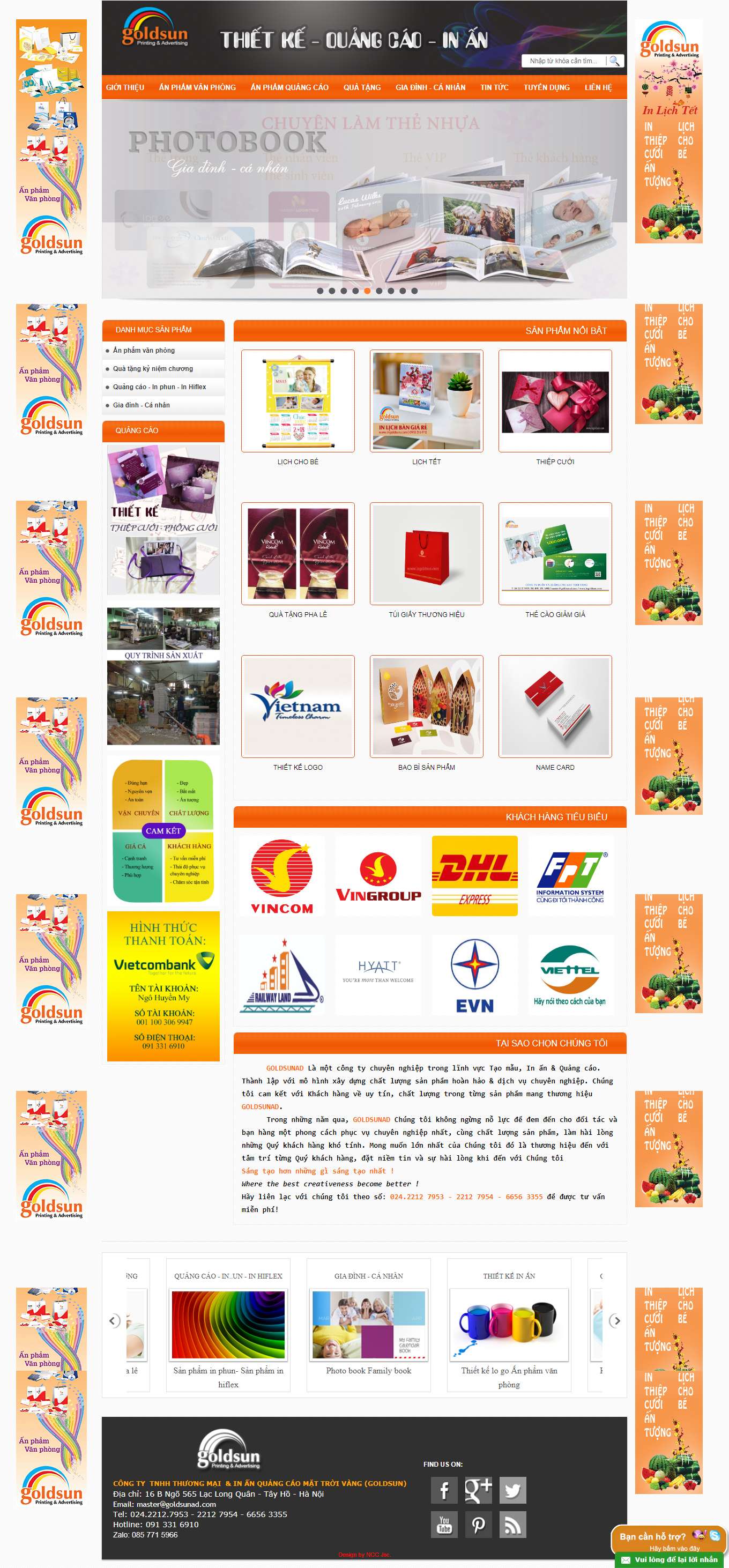 Thiết kế Website Web huyện Nhà Bè - goldsunadcom