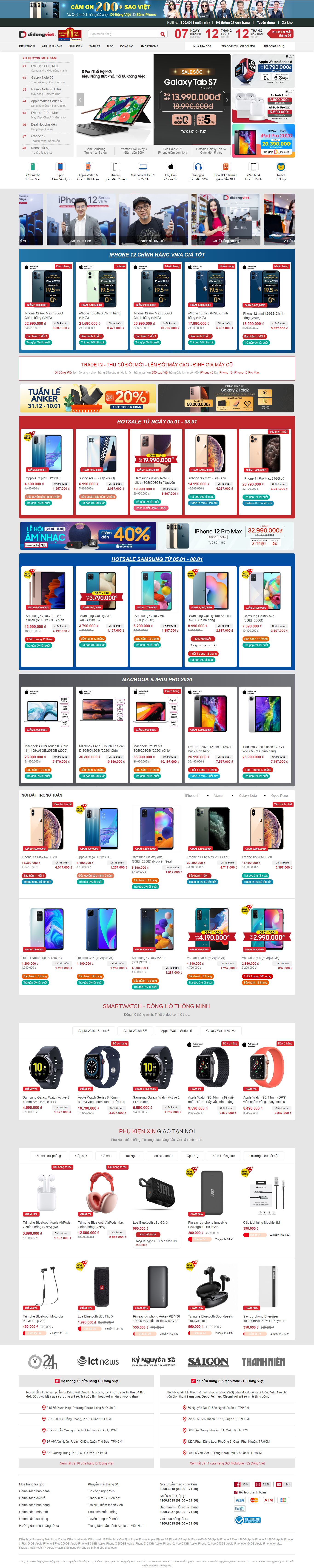 Thiết kế Website Web hiệu quả - didongvietvn