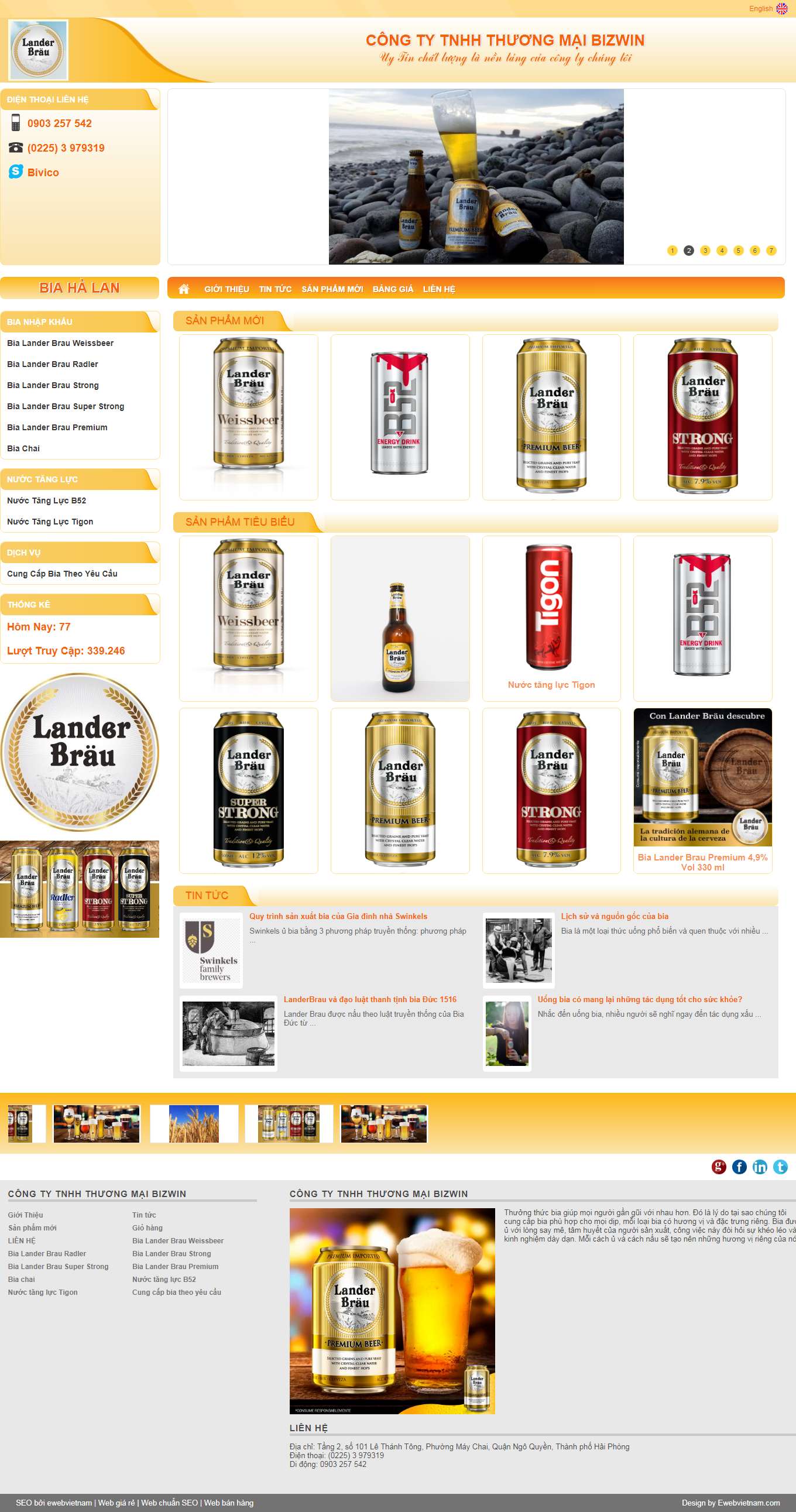 [shinkhangnk] Thiết kế Website Web online - bizwinvn